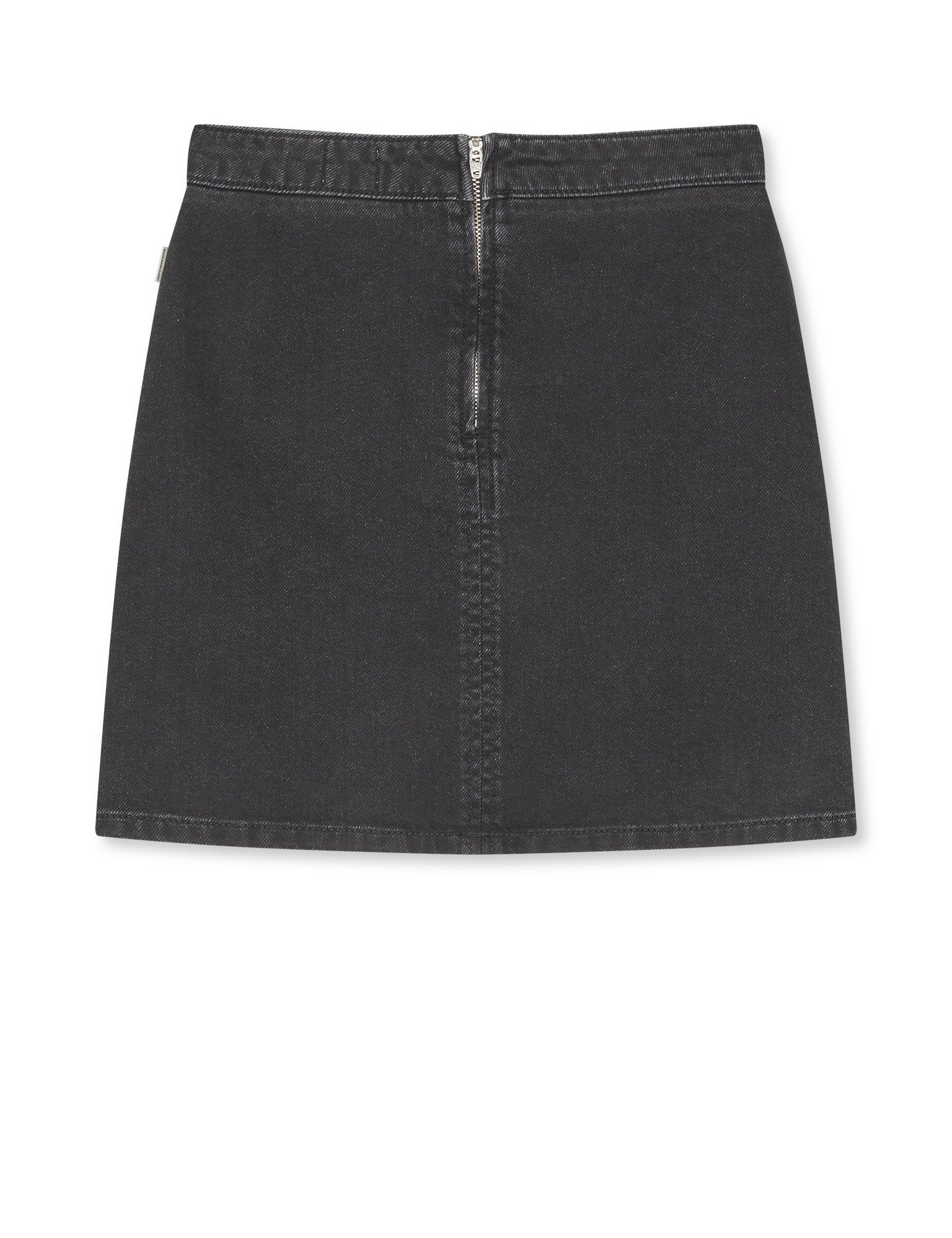 Hildred Black Smilla Skirt, Washed Black - Image 2