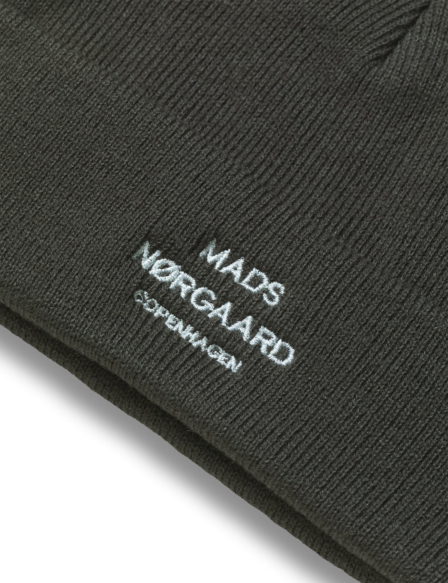 Isak Ambas Logo Beanie, Asphalt - Image 3