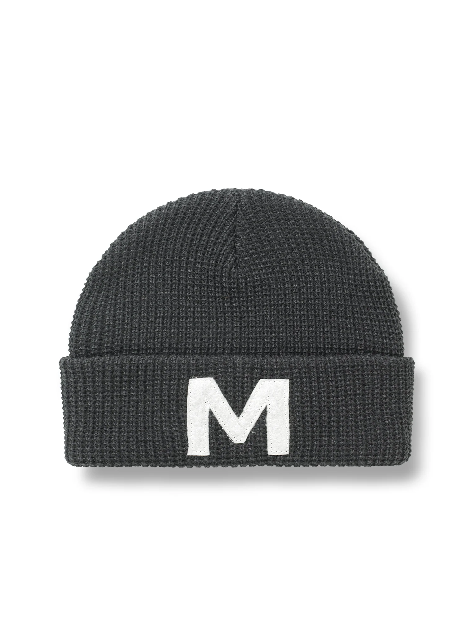 Isak Waffle Beanie, Asphalt
