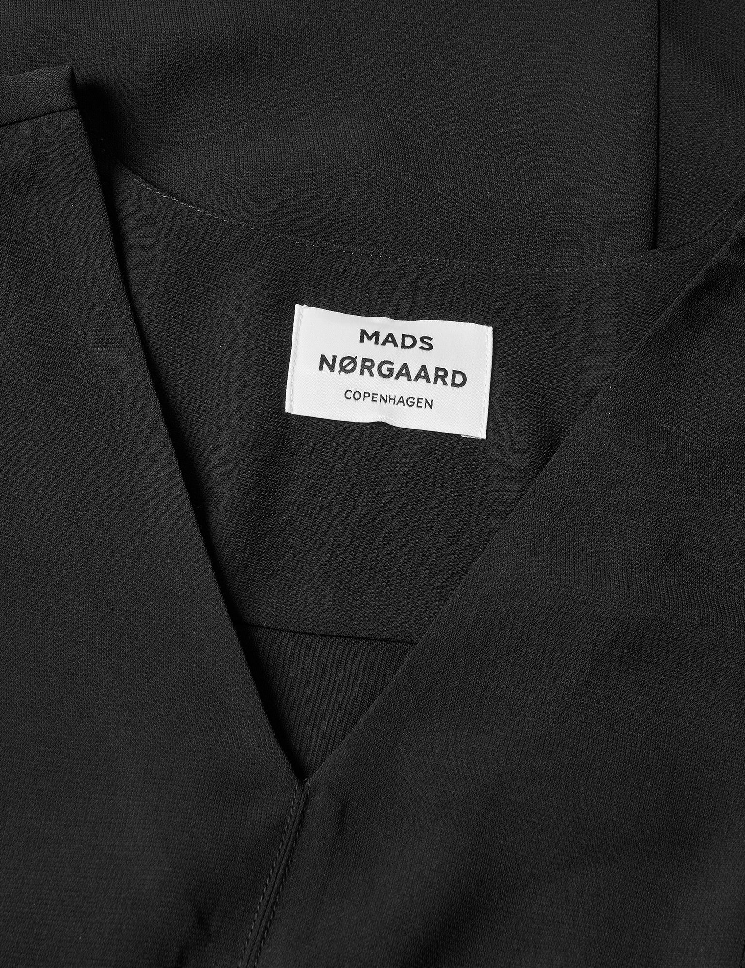 Light Crepe Margot Dress, Black - Image 3