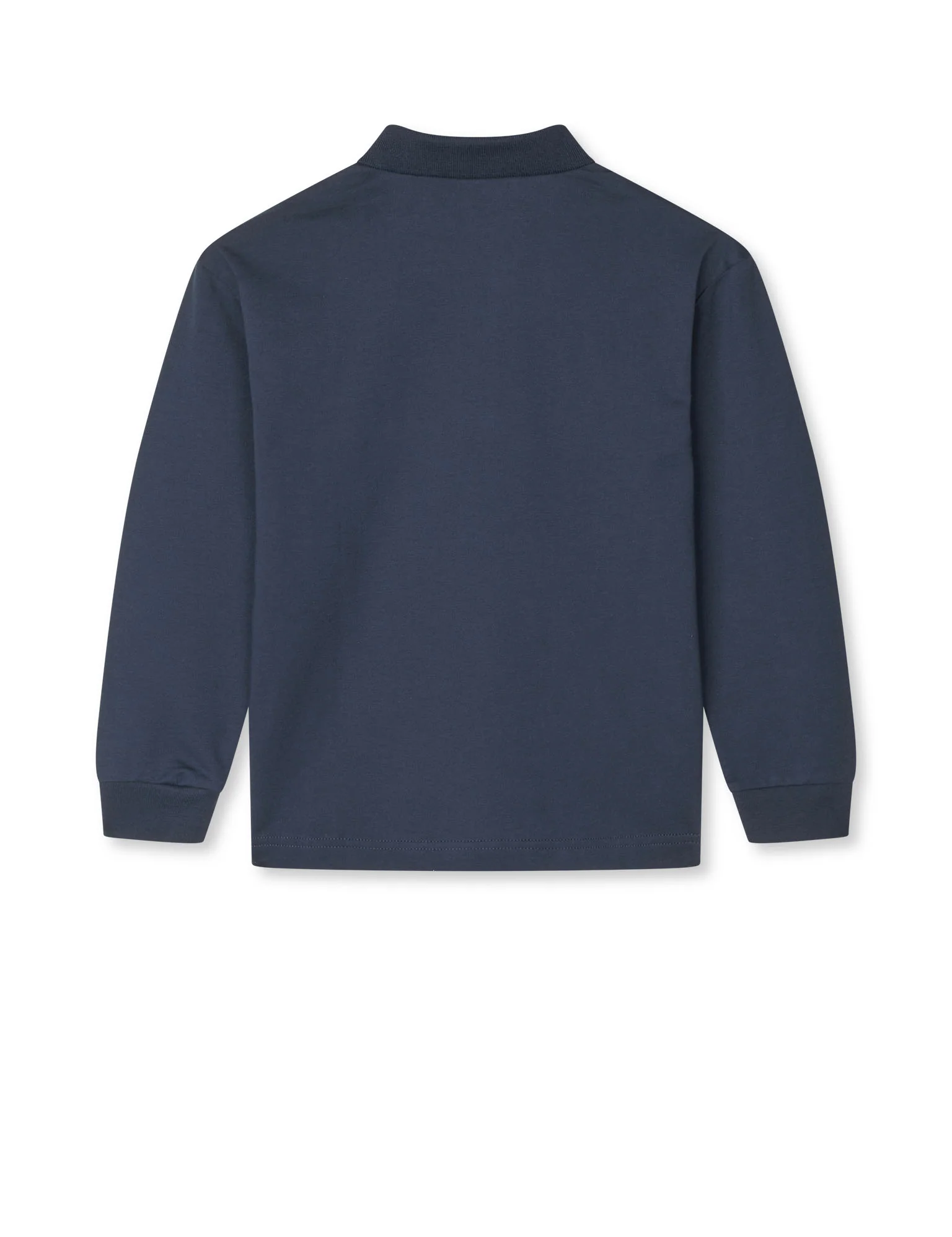 Light Terry Jan Polo L/S, Sky Captain - Image 5