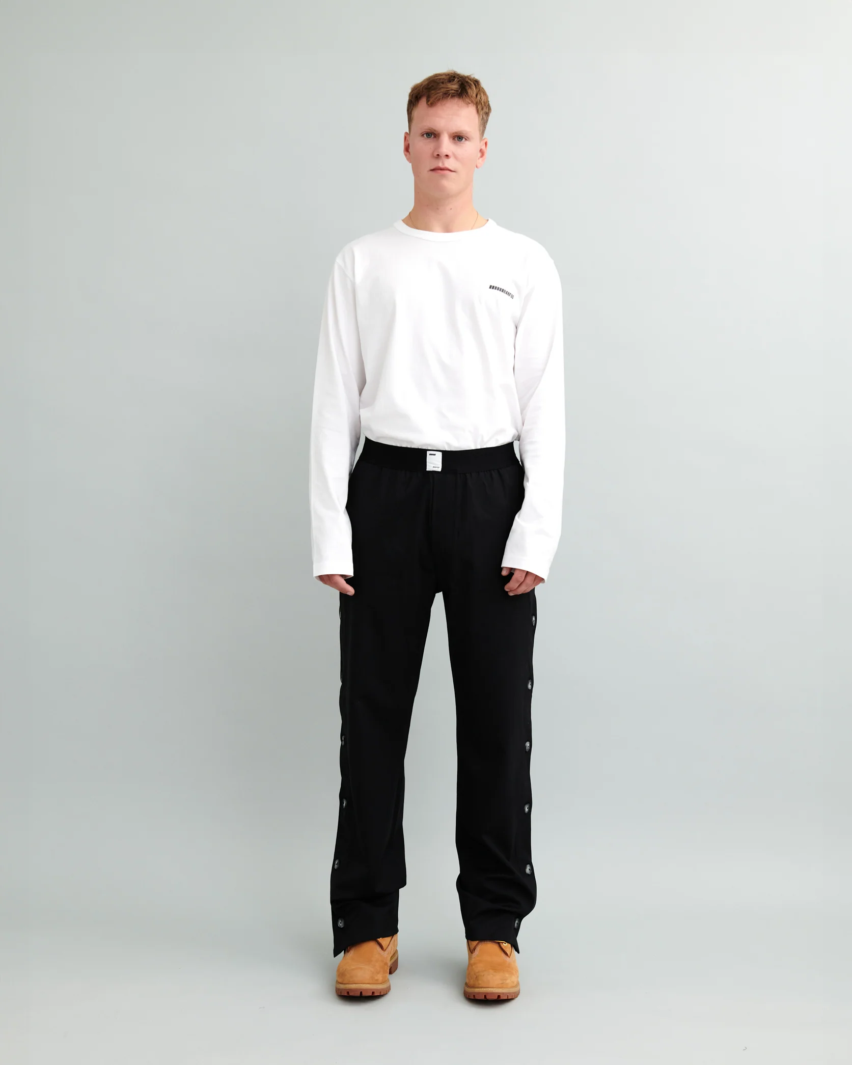 MB Sport Wool Suit Pants, Black - Image 2