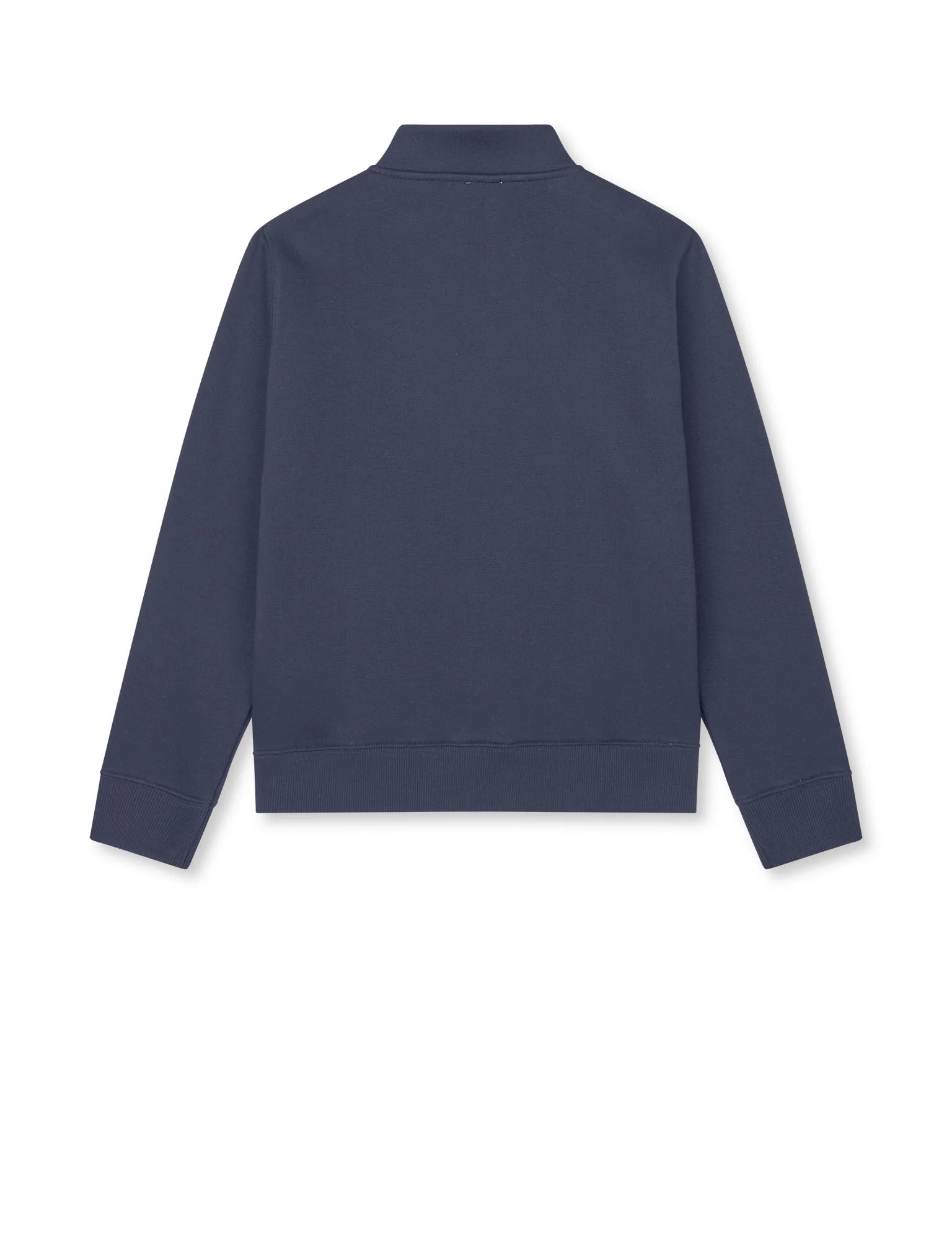 Mix Sweat Crewie Half Zip Sweatshirt, Sky Captain - Image 2