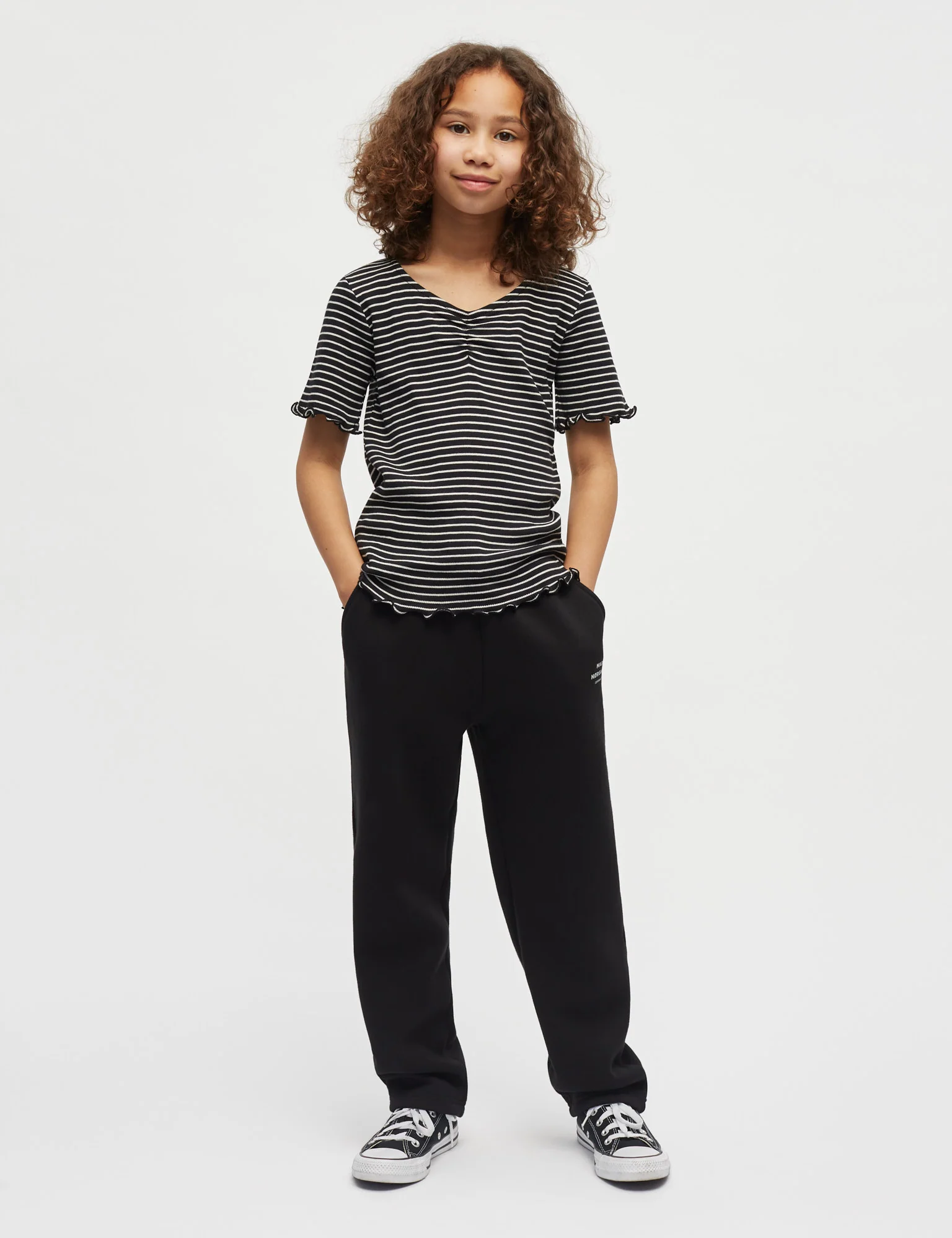 Mix Sweat Phil Pants, Jet Black - Image 2