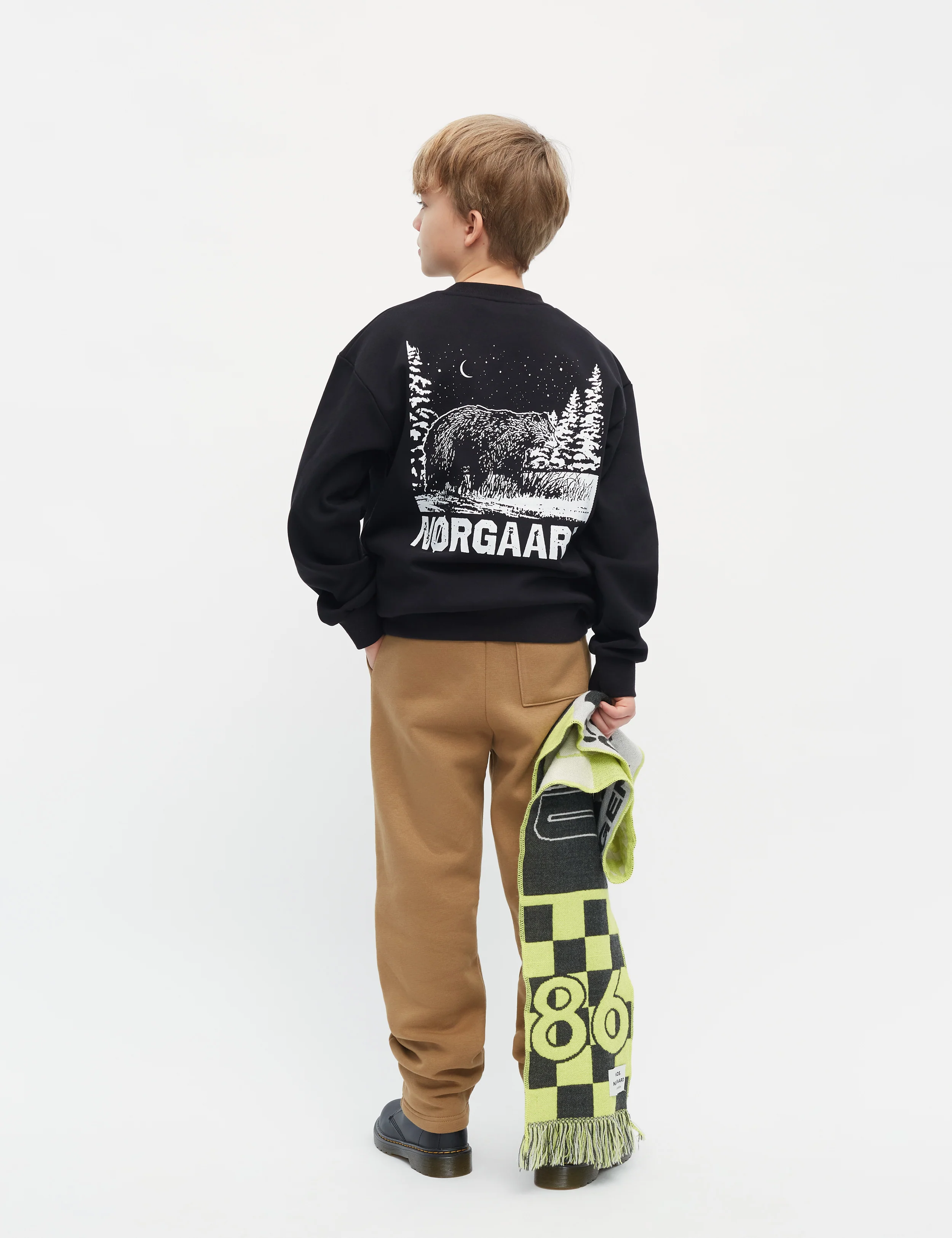 Mix Sweat Sonar Sweatshirt, Jet Black - Image 2