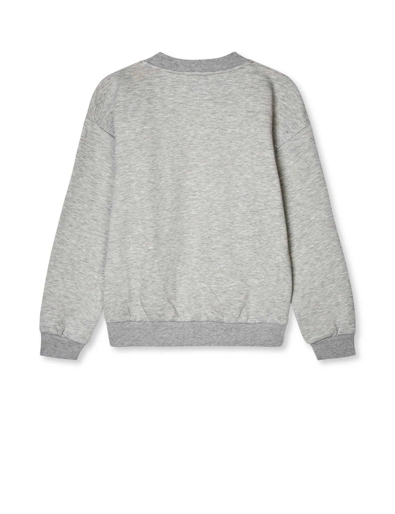 Mix Sweat Sonar Sweatshirt, Light Grey Melange - Image 2