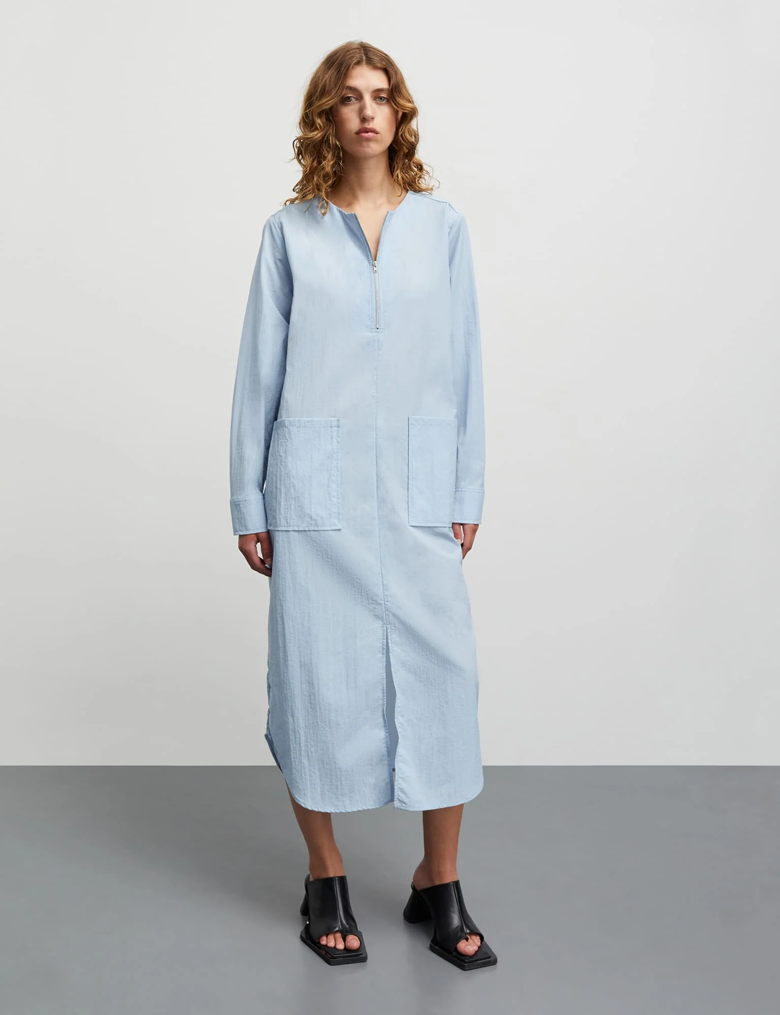 Naylon Rosana Dress, Cashmere Blue - Image 2