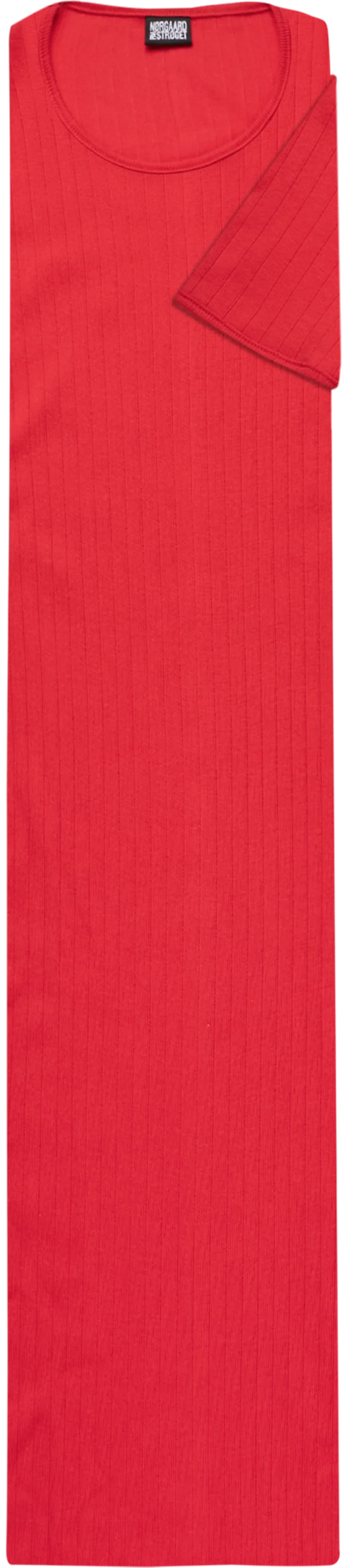 NPS John Dress Short Sleeve Solid Colour, Red - Image 2