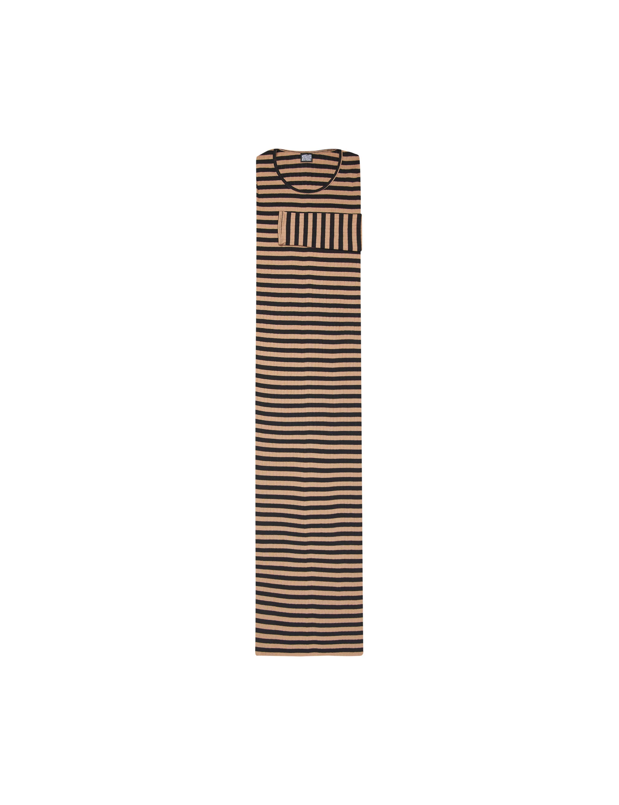 NPS Long John Dress Broadway, Black/Camel