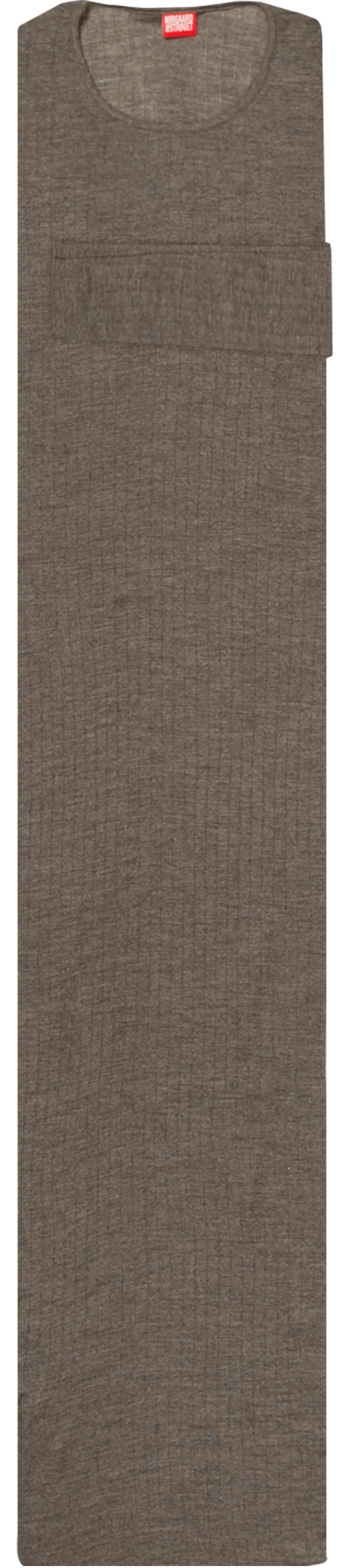 NPS Long John Dress Wool, Brown - Image 2