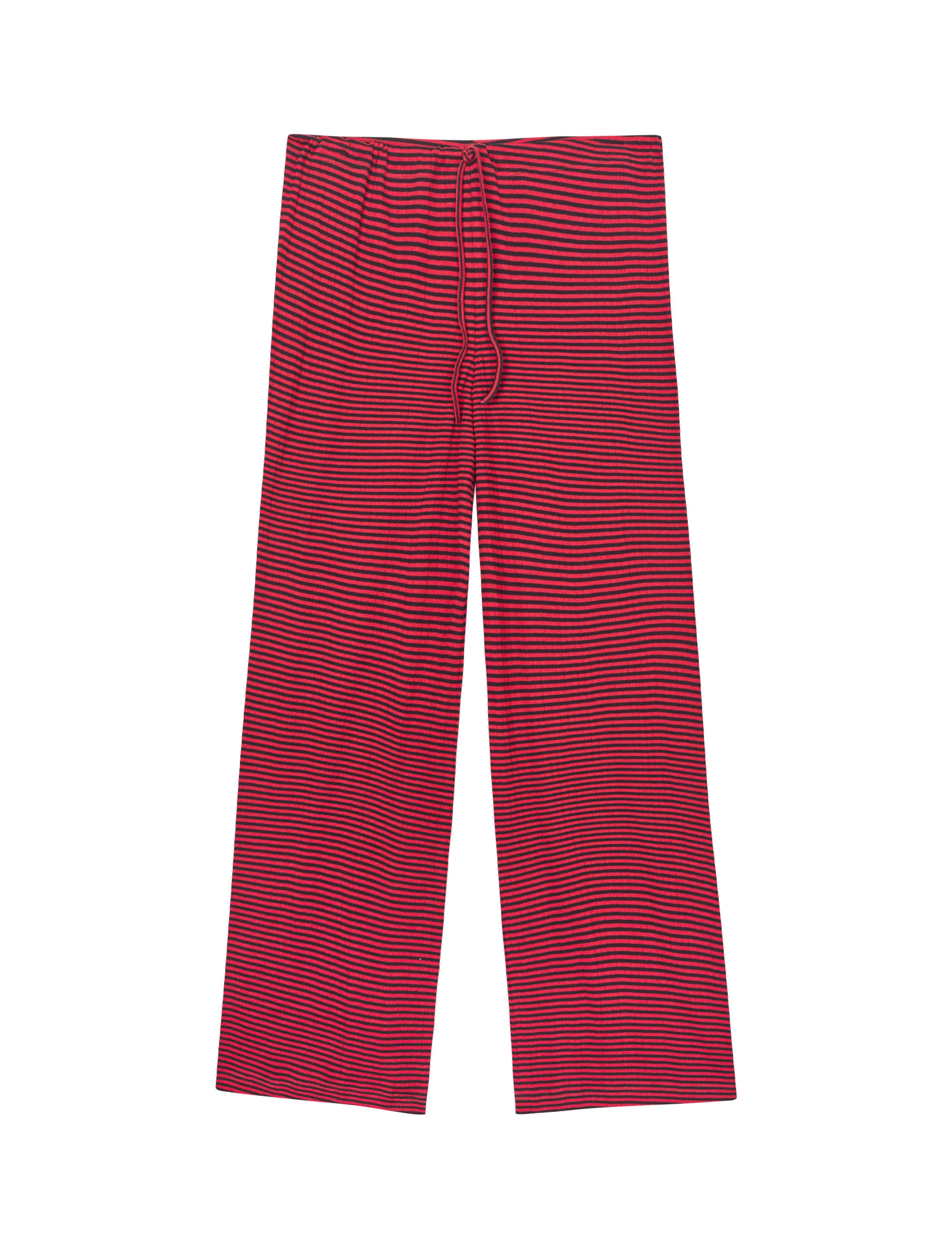 NPS Nova Pants Fine Stripe, Black/Red - Image 3