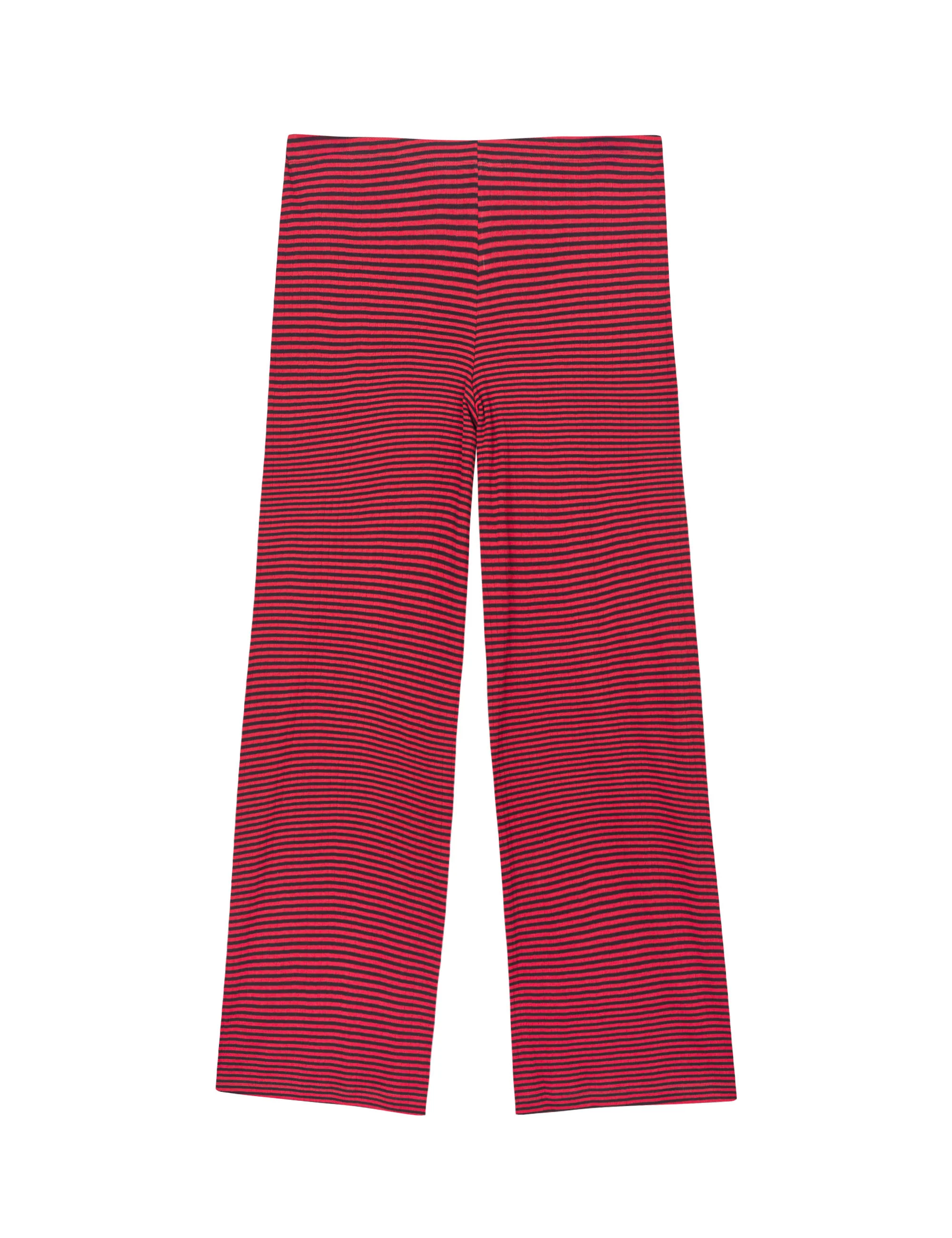 NPS Nova Pants Fine Stripe, Black/Red - Image 4