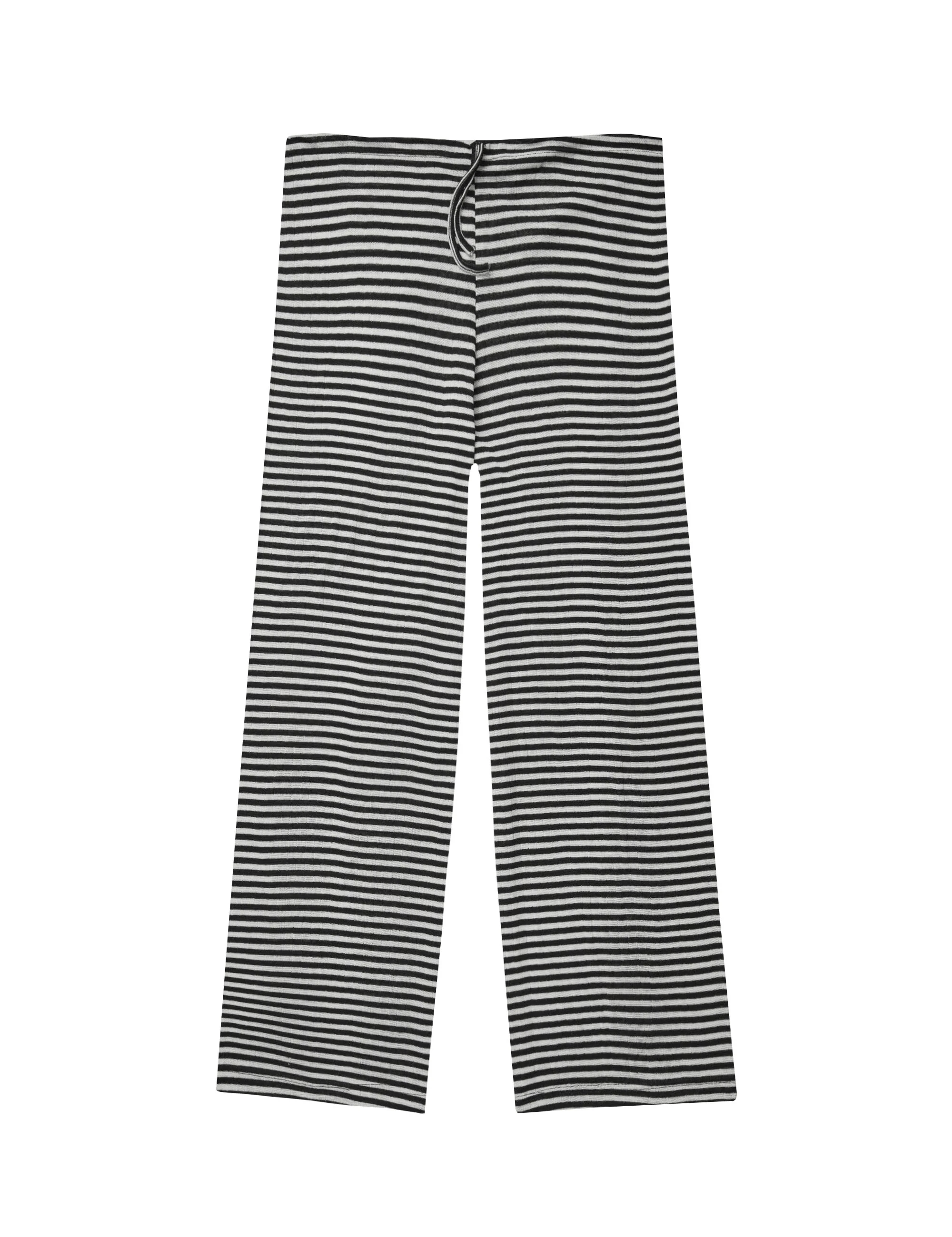 NPS Nova Pants Wool, Black/Ecru Stripe - Image 3