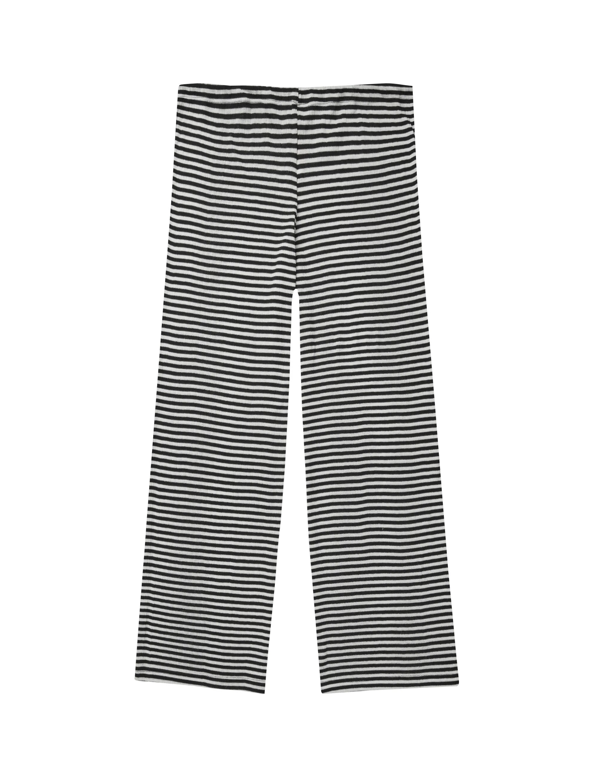 NPS Nova Pants Wool, Black/Ecru Stripe - Image 4
