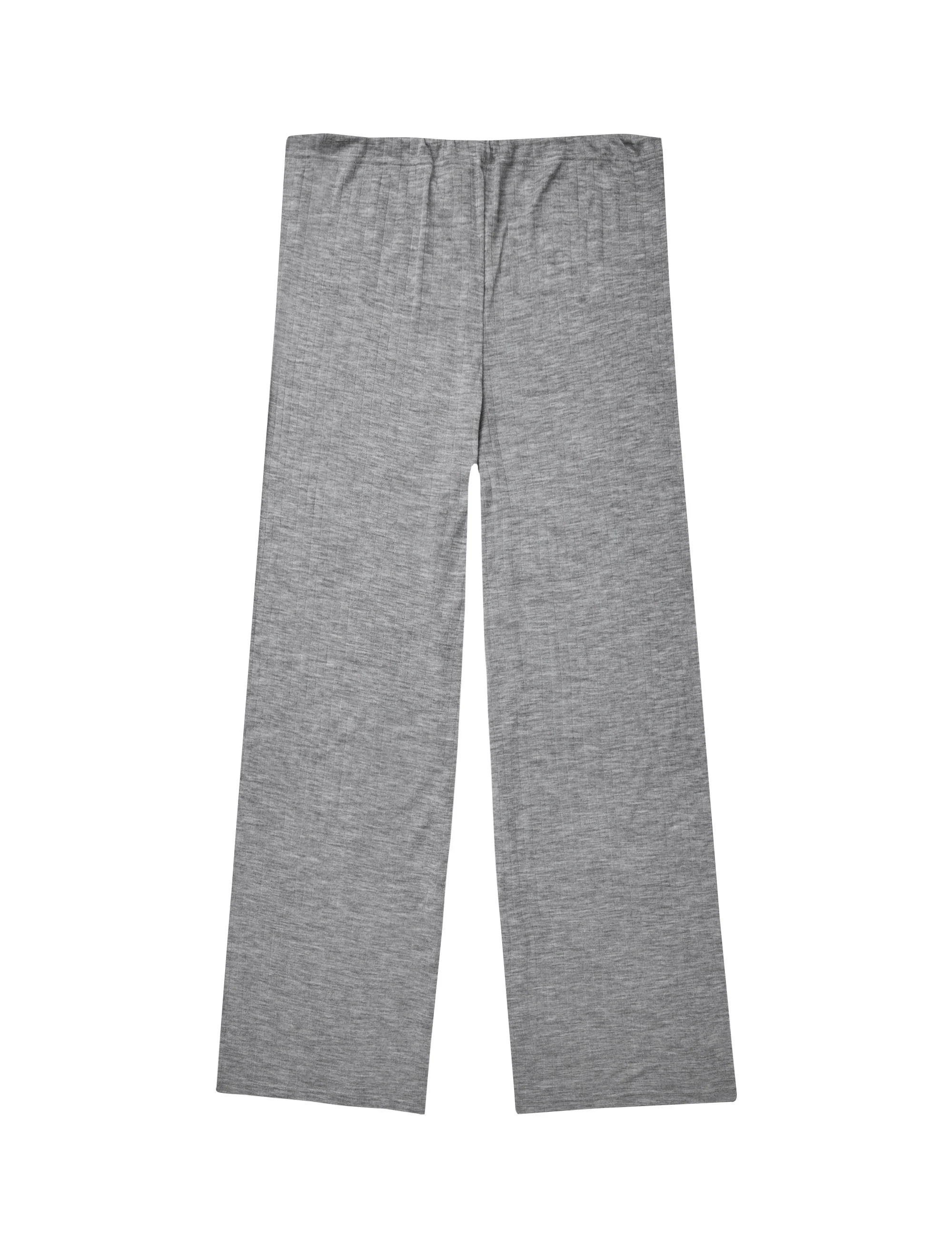 NPS Nova Pants Wool, Grey Melange - Image 4