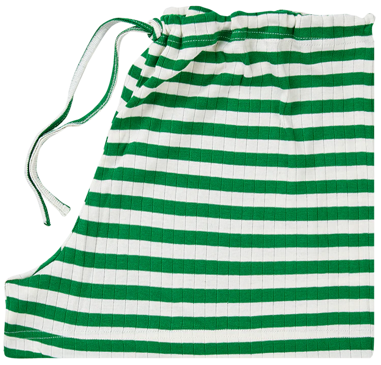 NPS Nova Shorts Broadway Colour, Green/Ecru - Image 2