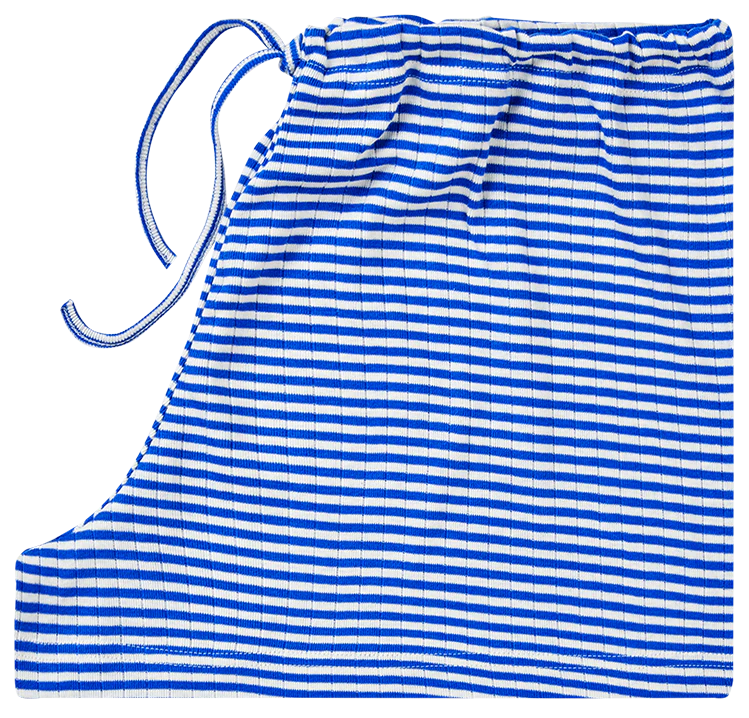 NPS Nova Shorts Fine Stripe, Klein/Ecru - Image 2