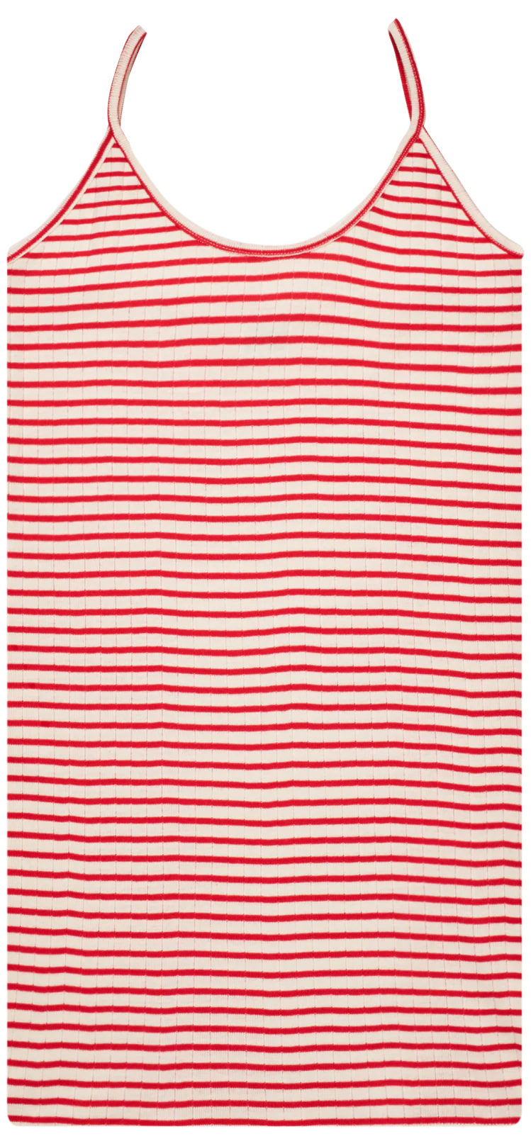 NPS Strap Top NPS Stripe, Ecru/Red - Image 2