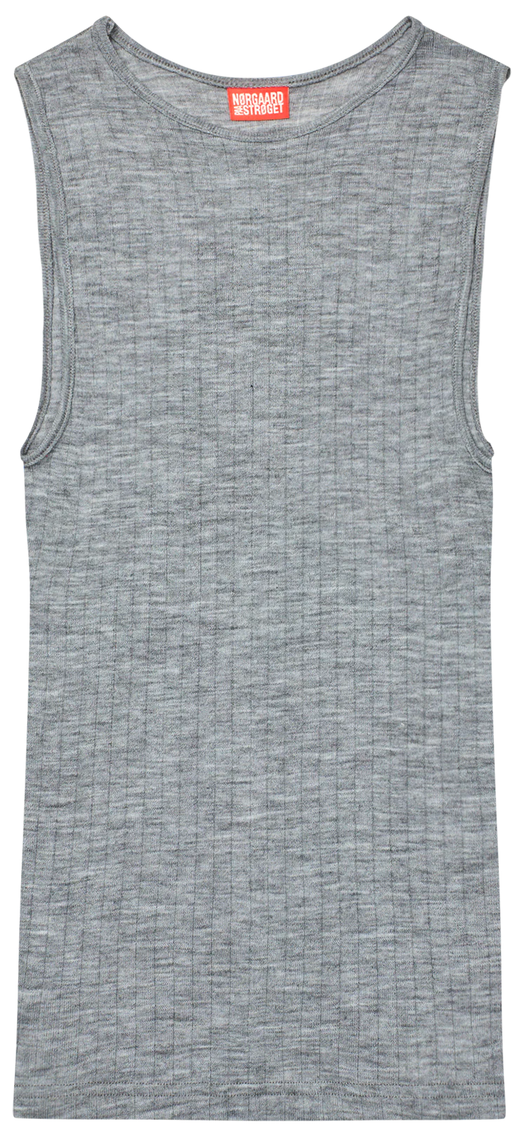 NPS Tank Top Wool, Grey Melange - Image 2