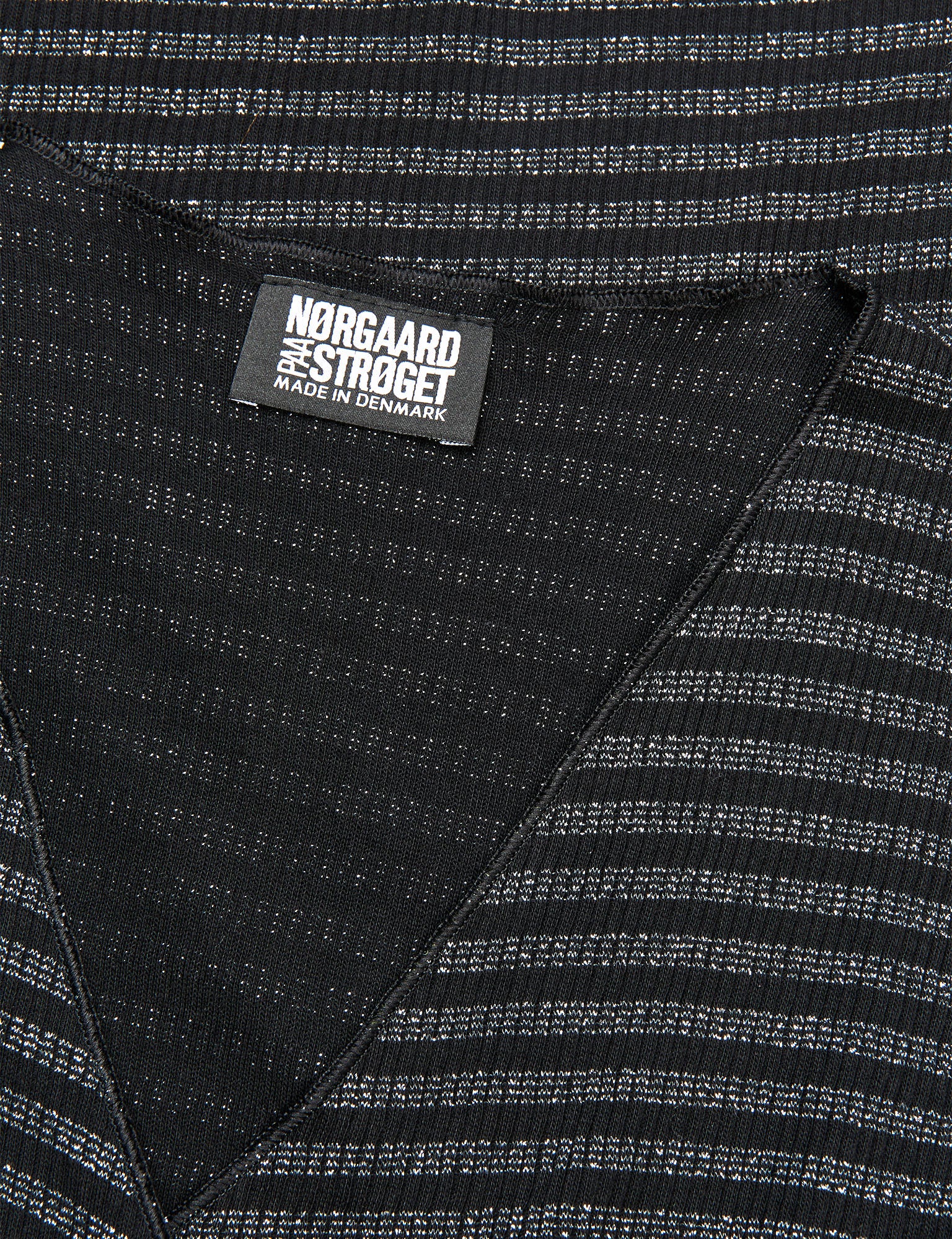 NPS Wrap Top Glam, Black/Silver - Image 3