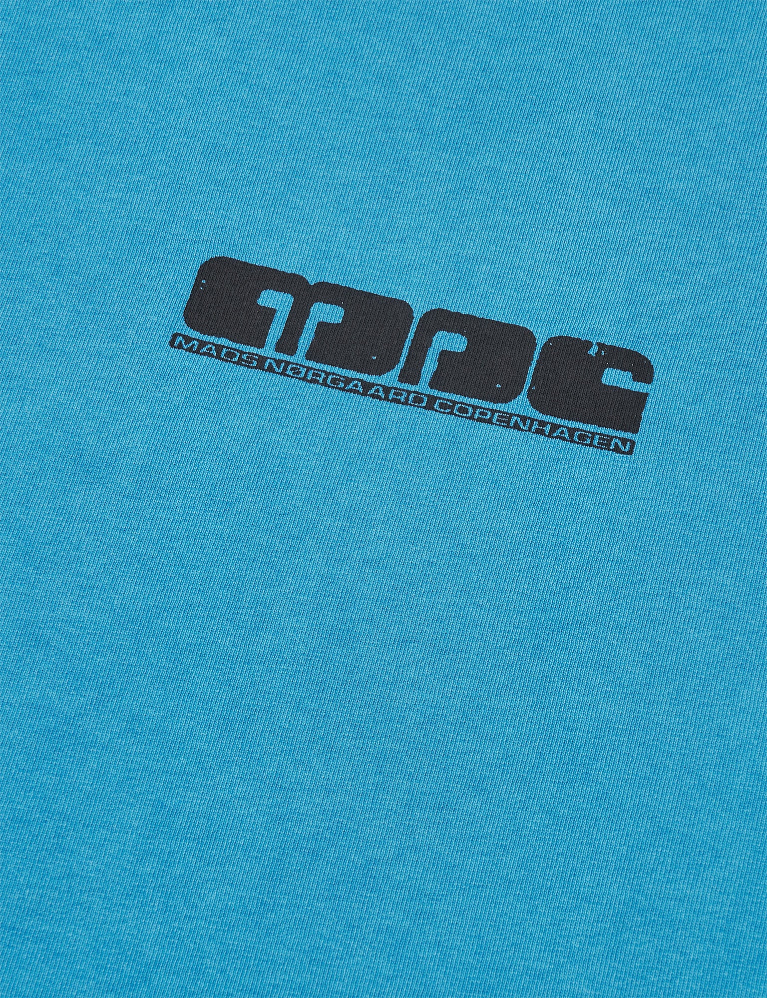 Open-End Dye Big Tee, Malibu Blue - Image 3