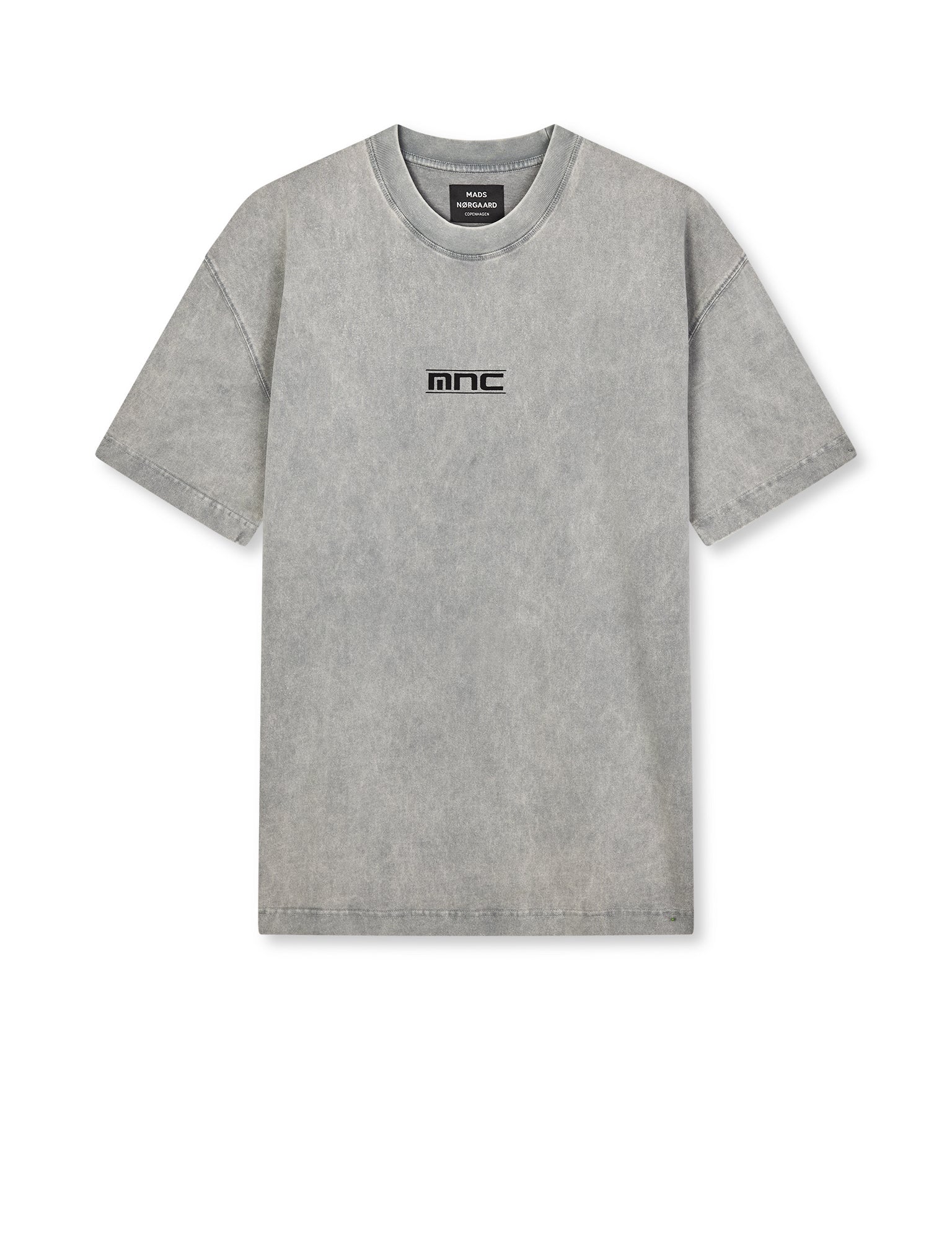 Open-End Dye Big Tee, Moon Mist