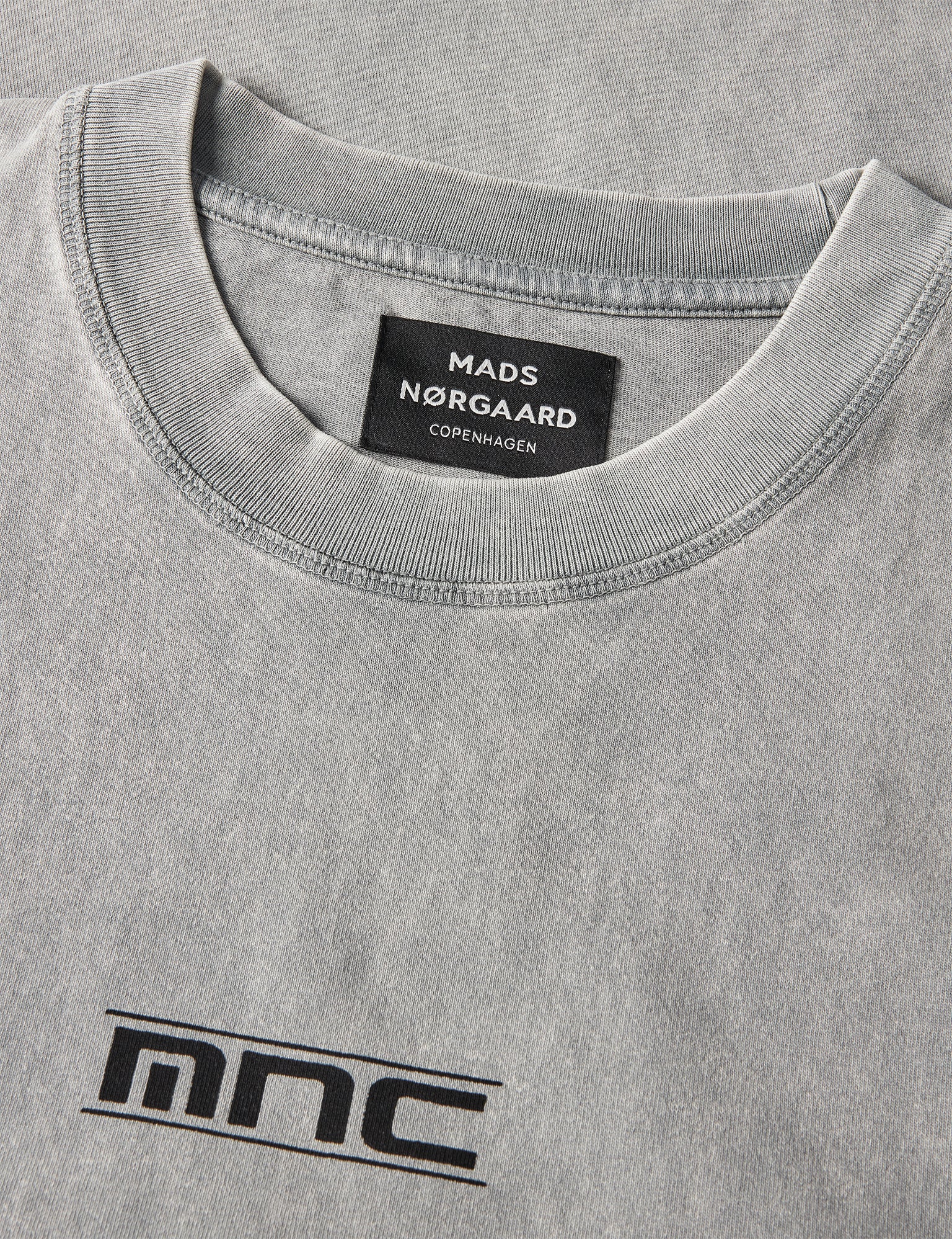 Open-End Dye Big Tee, Moon Mist - Image 3