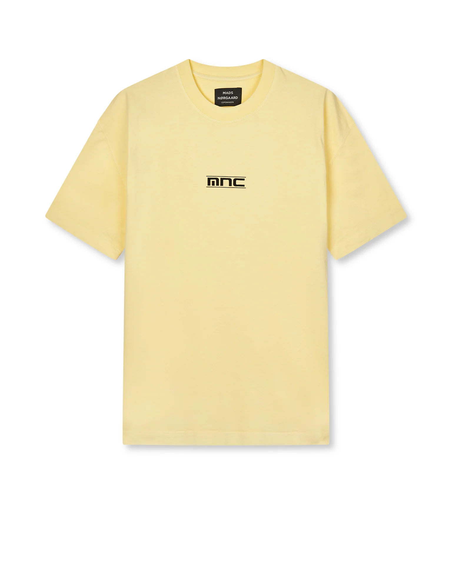 Open-End Dye Big Tee, Tender Yellow