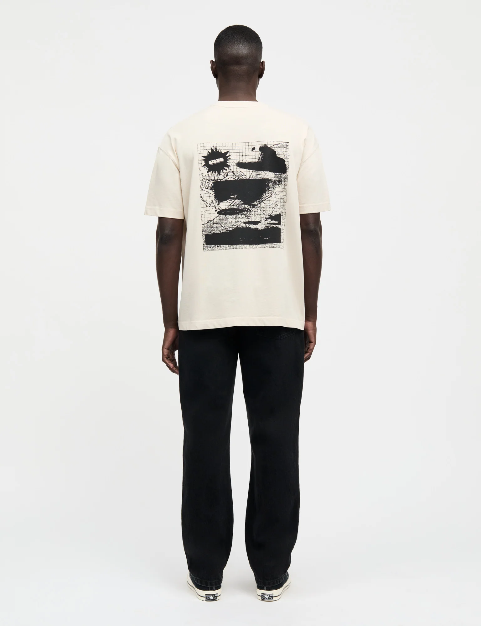 Open-End Fantasy Big Tee, Rainy Day - Image 4