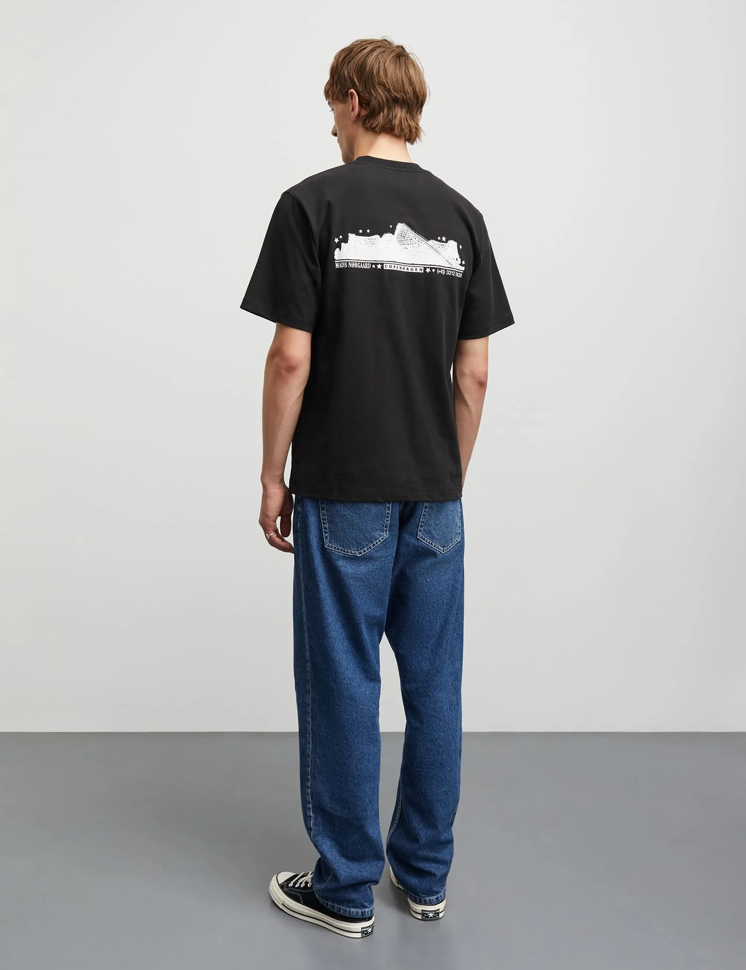 Open-End Frode Play Tee, Black - Image 4