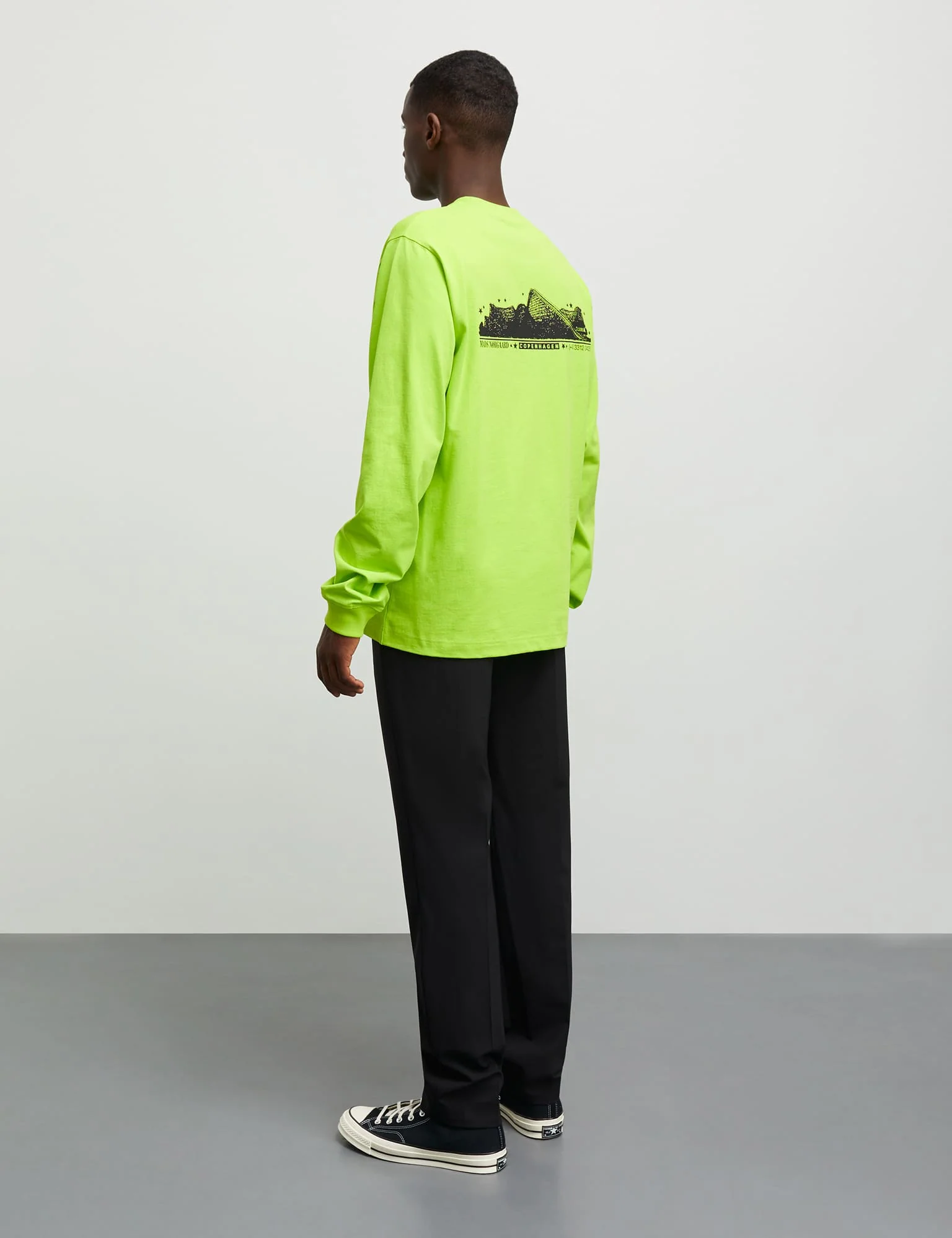 Open-End Frode Play Tee LS, Love Bird - Image 4