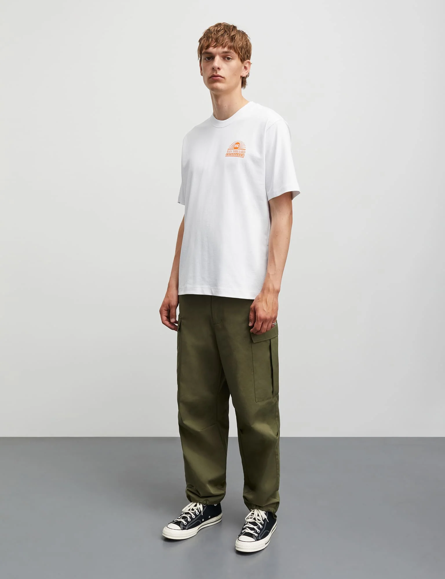 Open-End Frode Play Tee, White - Image 2