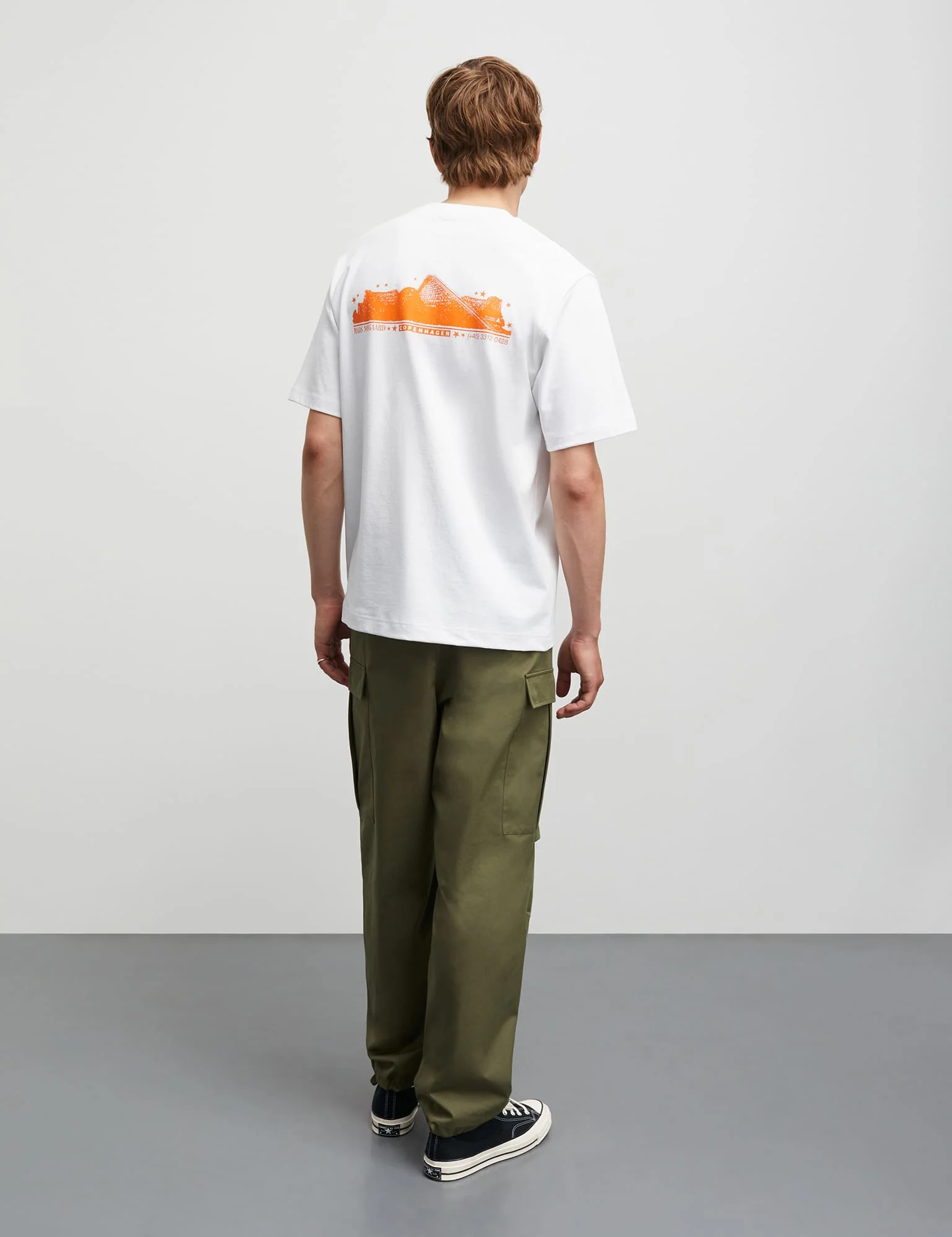Open-End Frode Play Tee, White - Image 4