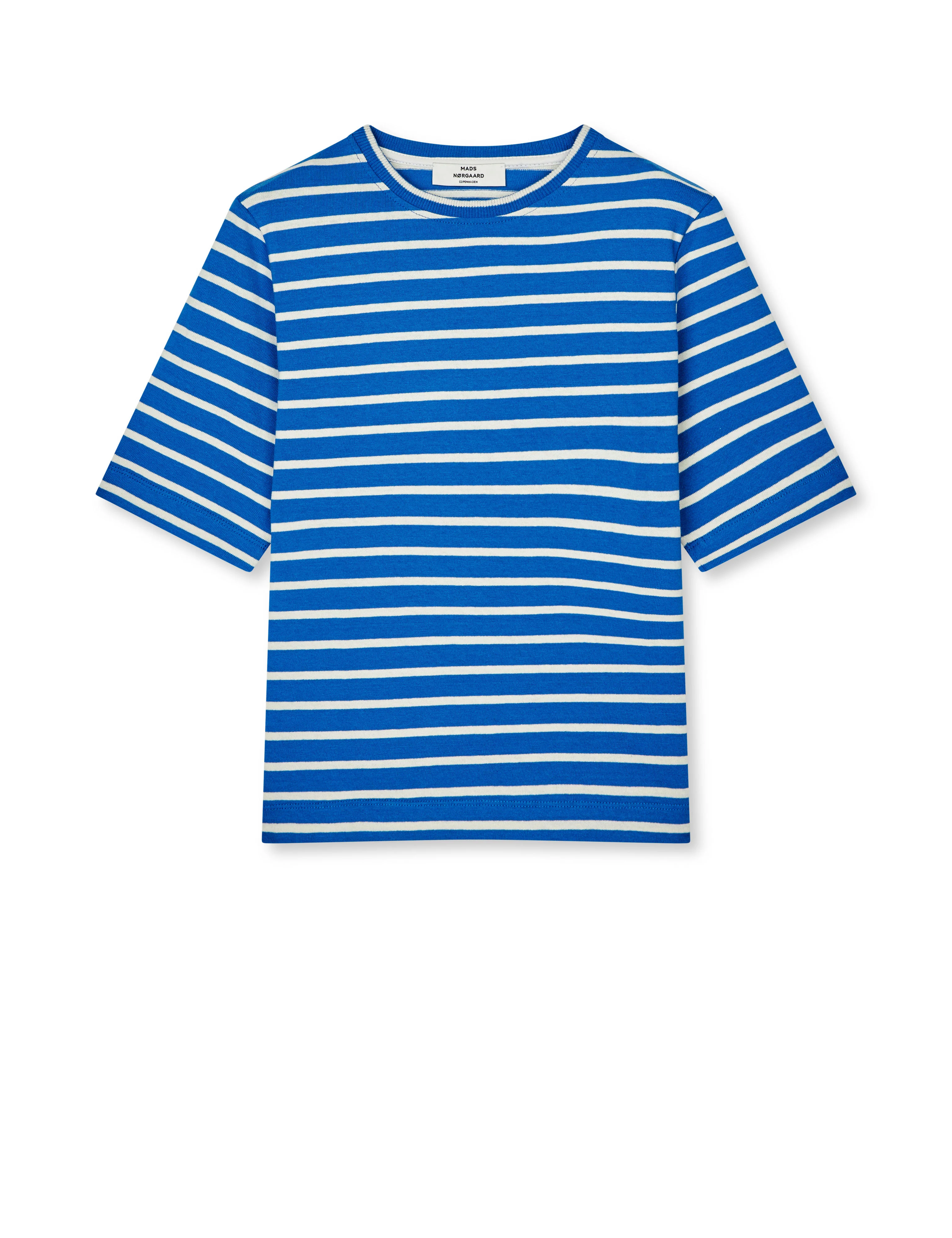 Pablo Malle Tee, Vanilla Ice/Bright Cobalt - Image 2
