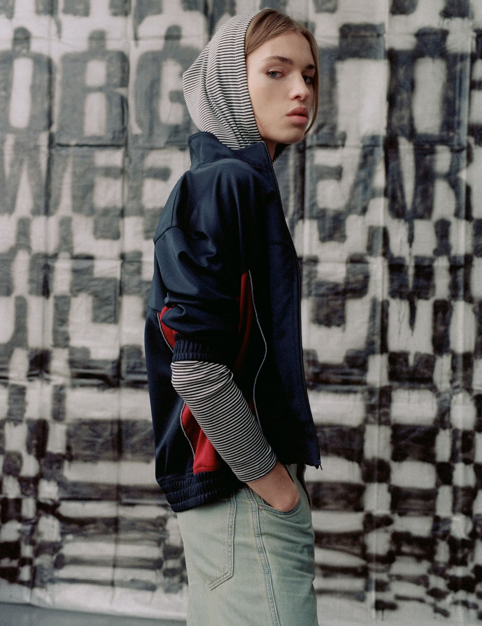 Pique Sport Kelsey Sweatshirt, Parisian Night - Image 5