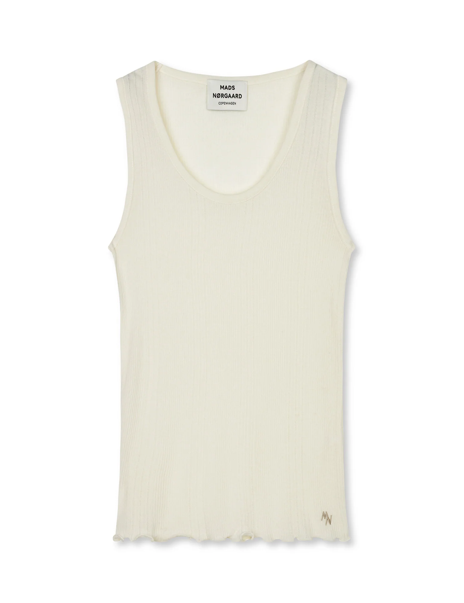 Point Wool Love Top, Vanilla Ice