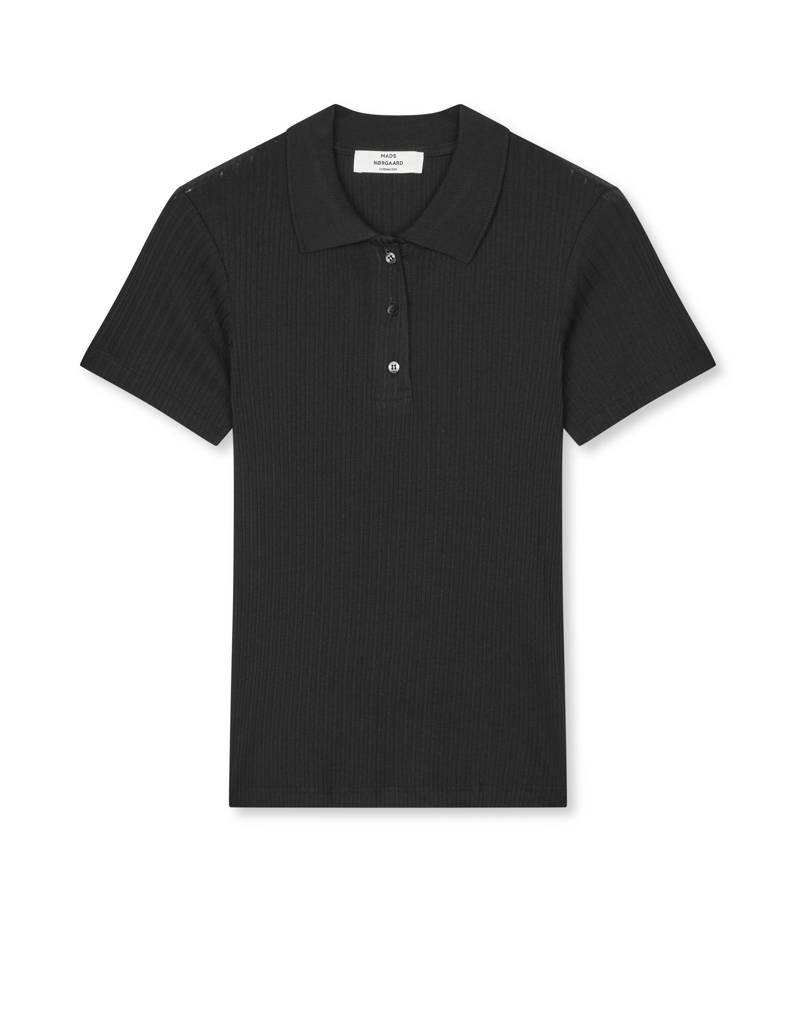 Pointella Layla Polo Tee, Black - Image 6