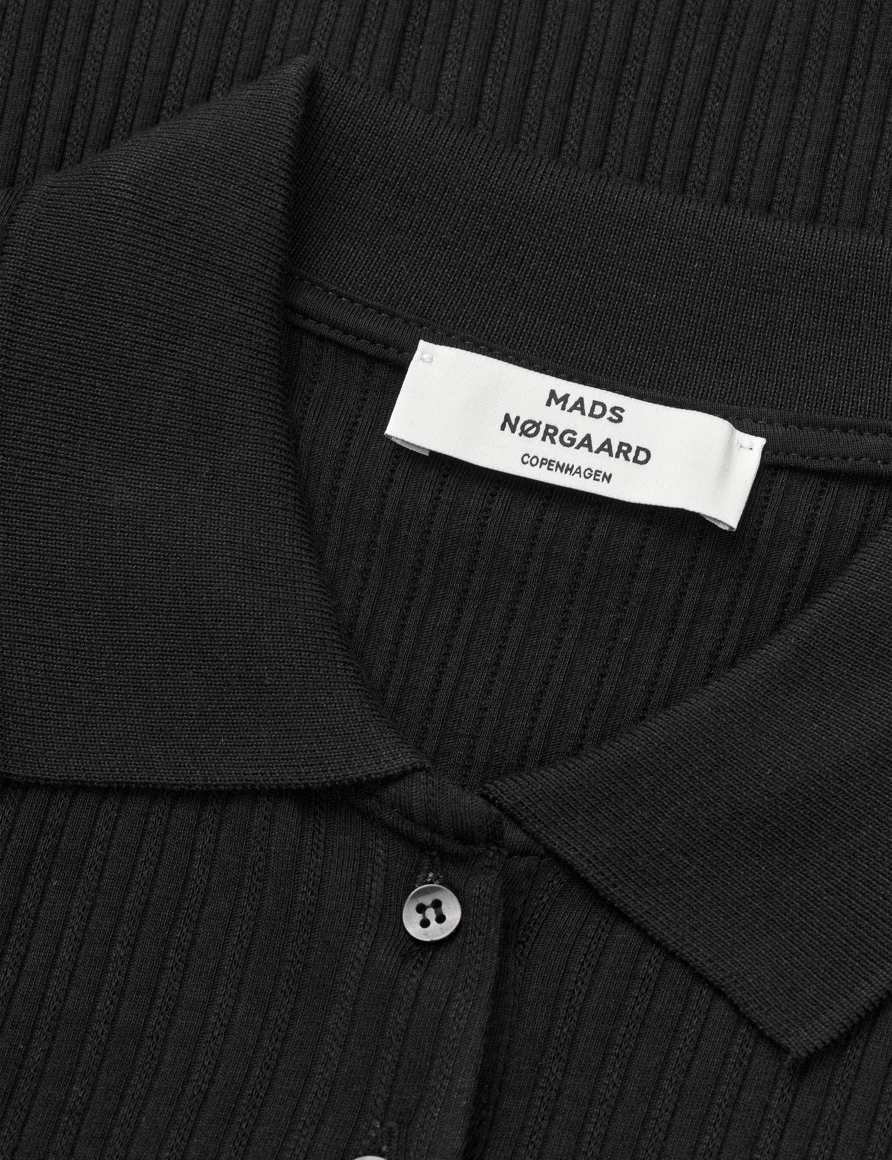Pointella Layla Polo Tee, Black - Image 7