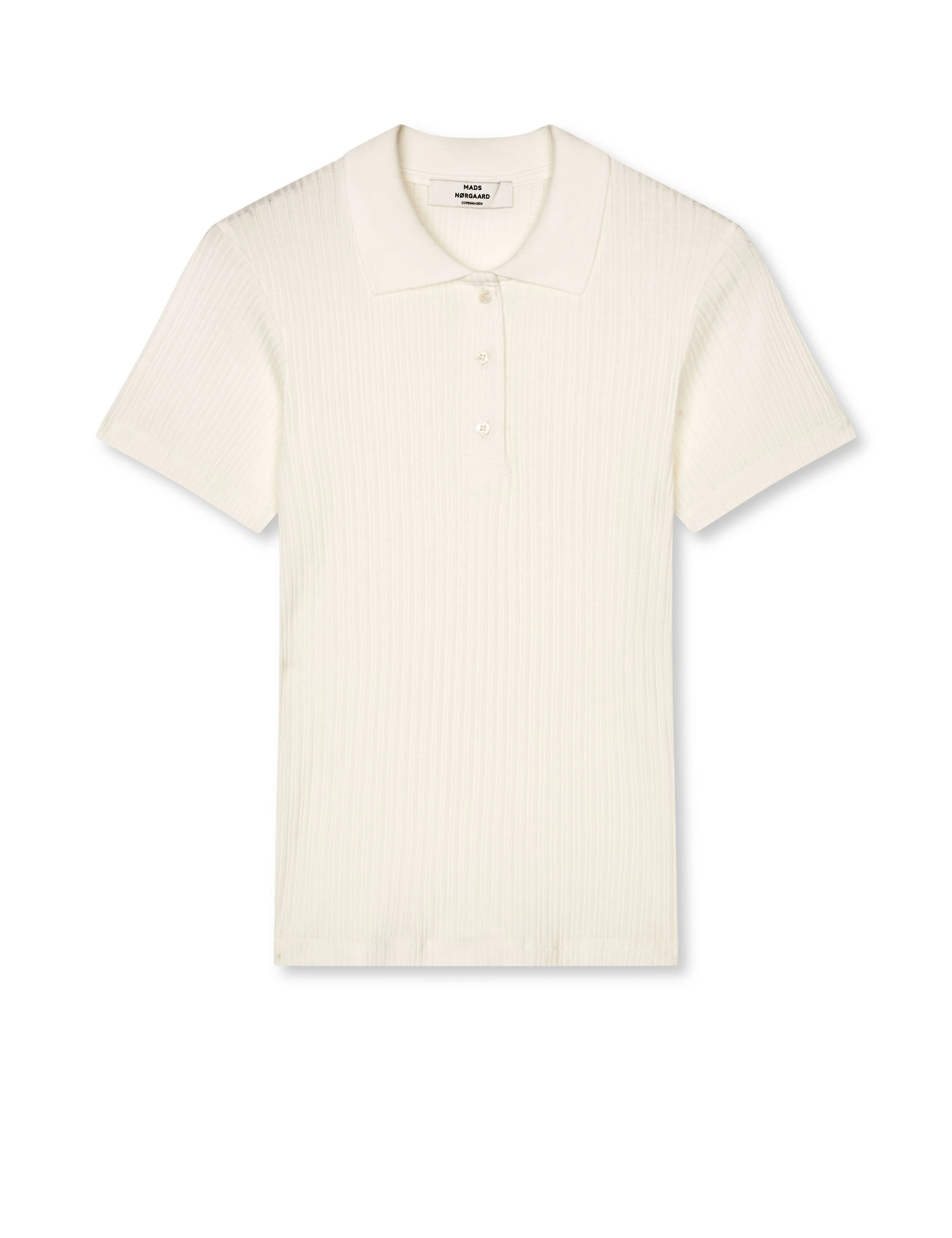 Pointella Layla Polo Tee, Vanilla Ice - Image 2