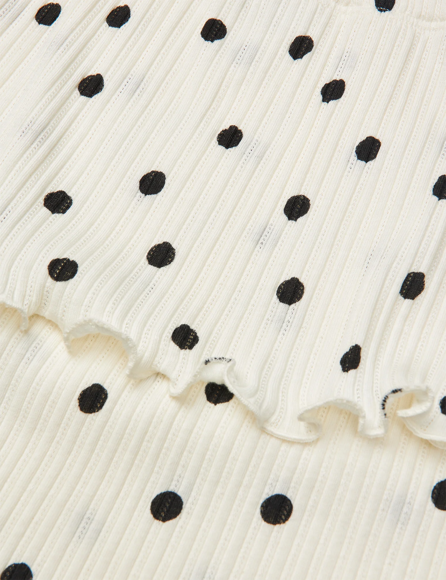 Pointella Sallie Skirt AOP, Dot AOP Vanilla Ice - Image 3