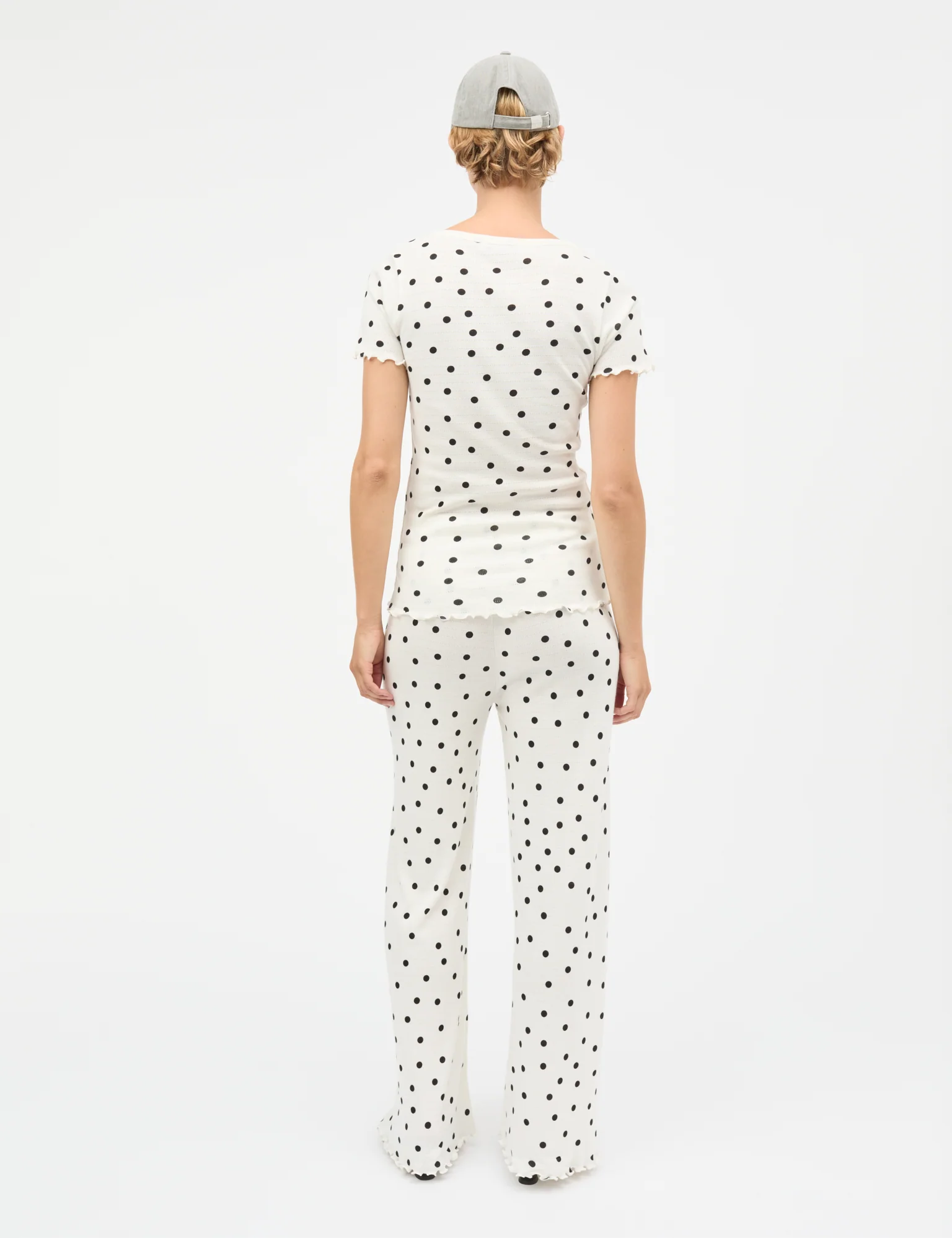 Pointella Trixy Tee AOP, Dot AOP Vanilla Ice - Image 4
