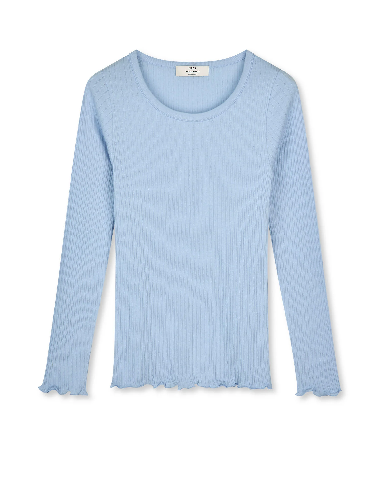 Pointella Troja Tee LS FAV, Cashmere Blue