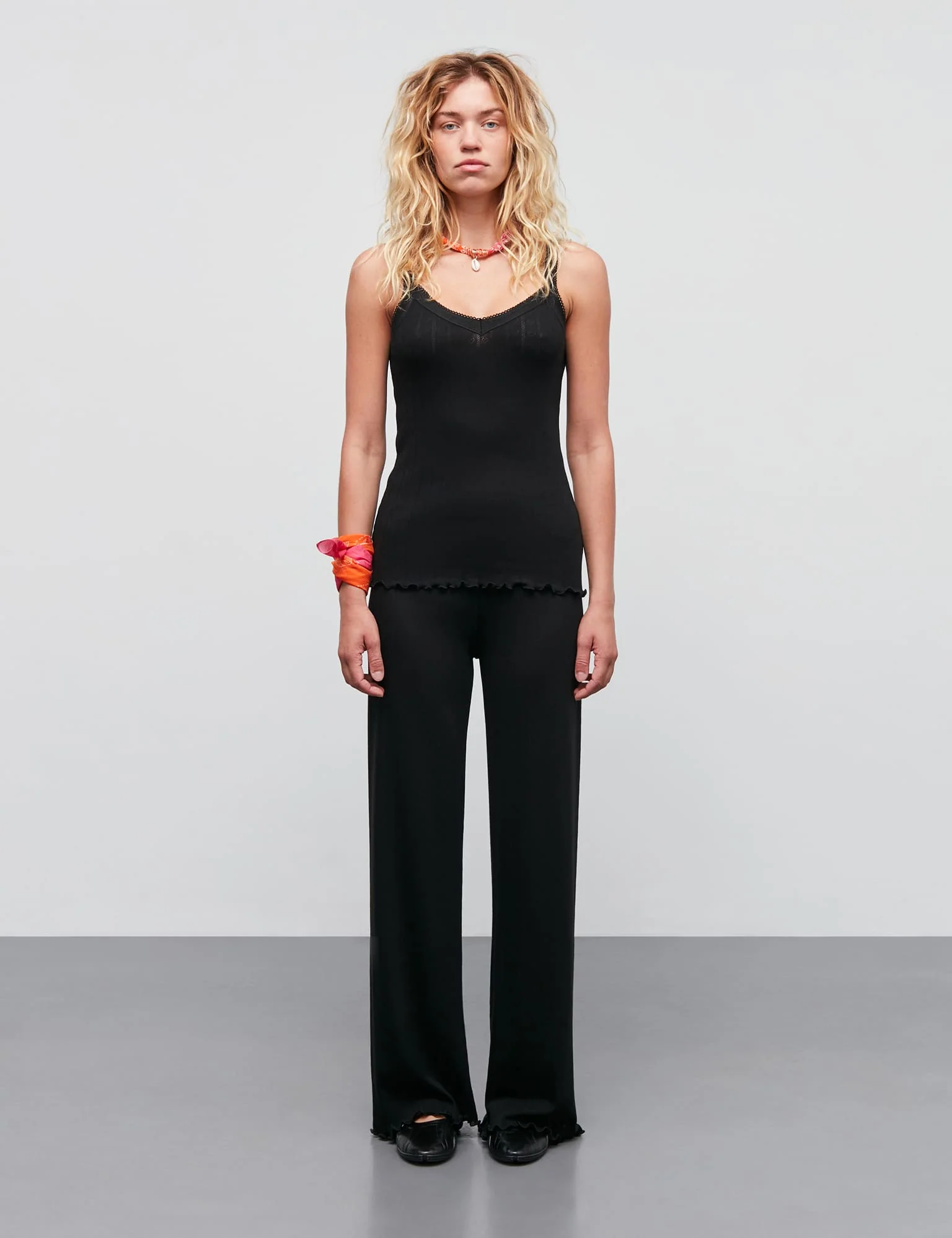 Pointella Volan Pants, Black - Image 2