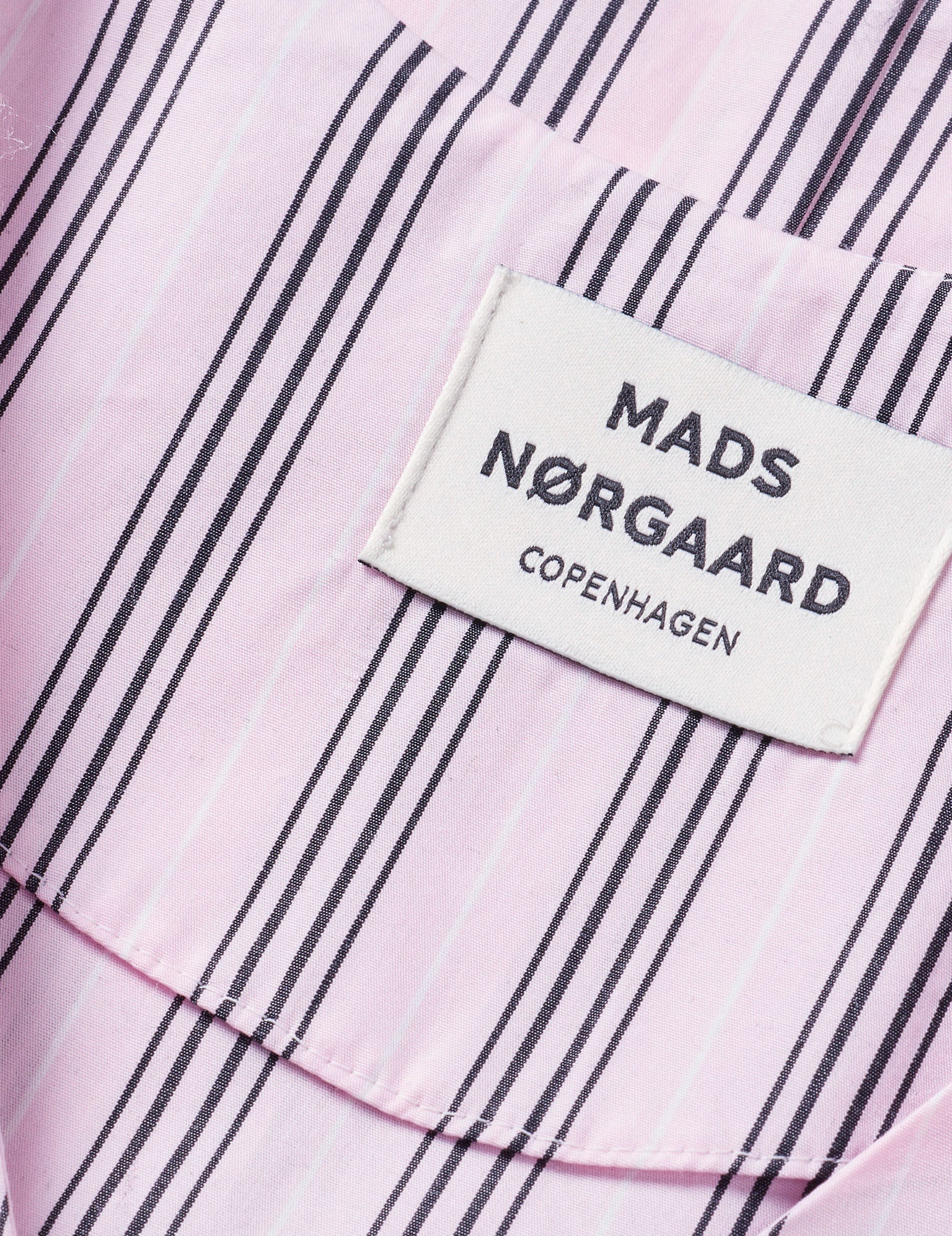 Poplinda Esme Dress, Pinstripe/Parfait Pink - Image 3