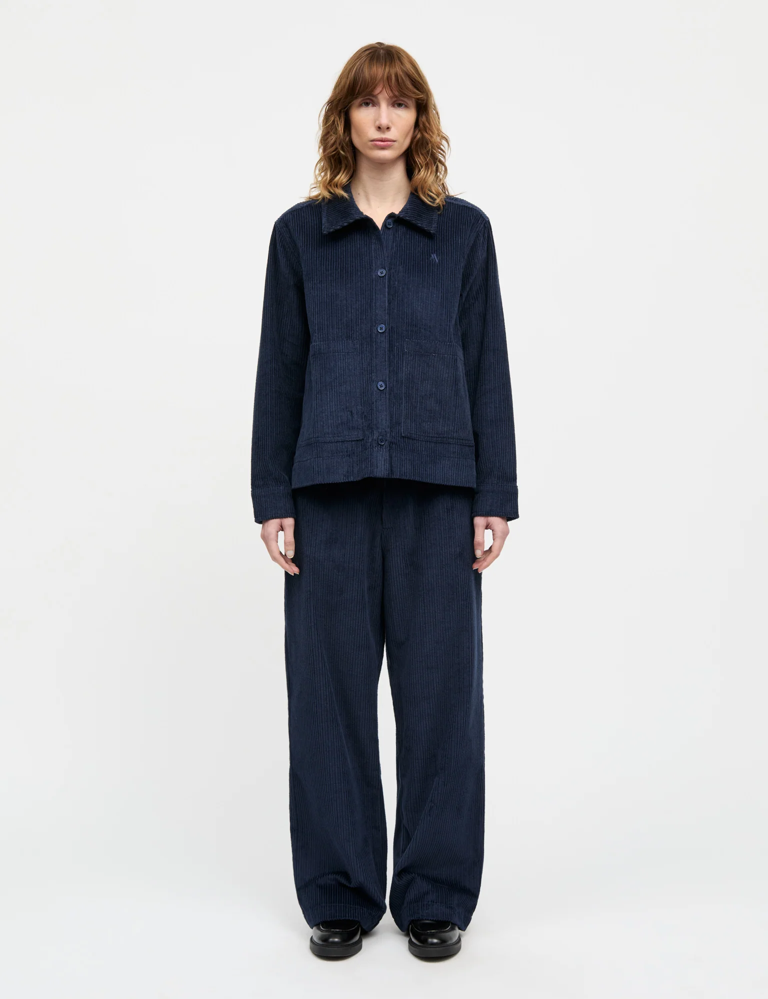 Pretty Cord Gaila Shirt, Parisian Night - Image 2