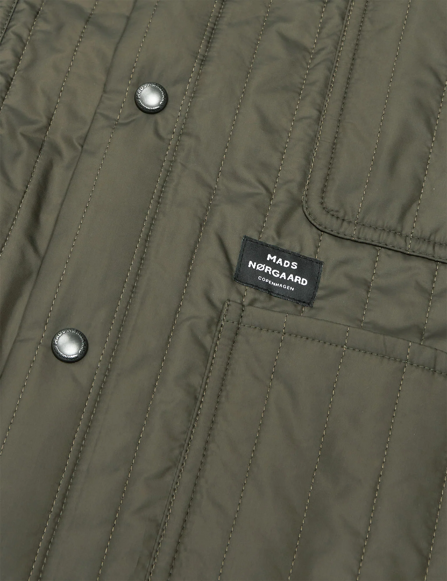 Quilt Chore Jacket, Forest Night - Image 3