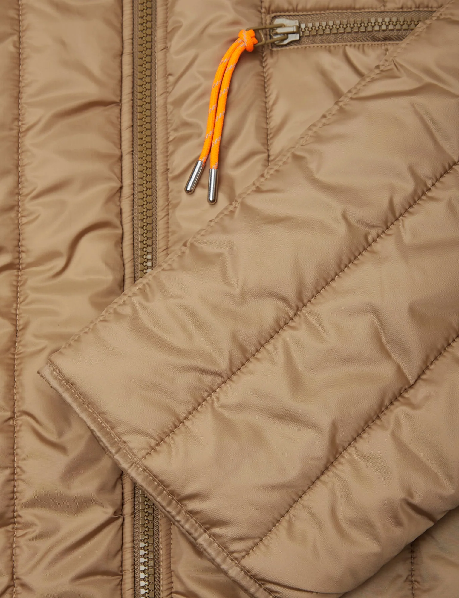 Recy Poly Rip Cathal Jacket,  Petrified Oak - Image 4