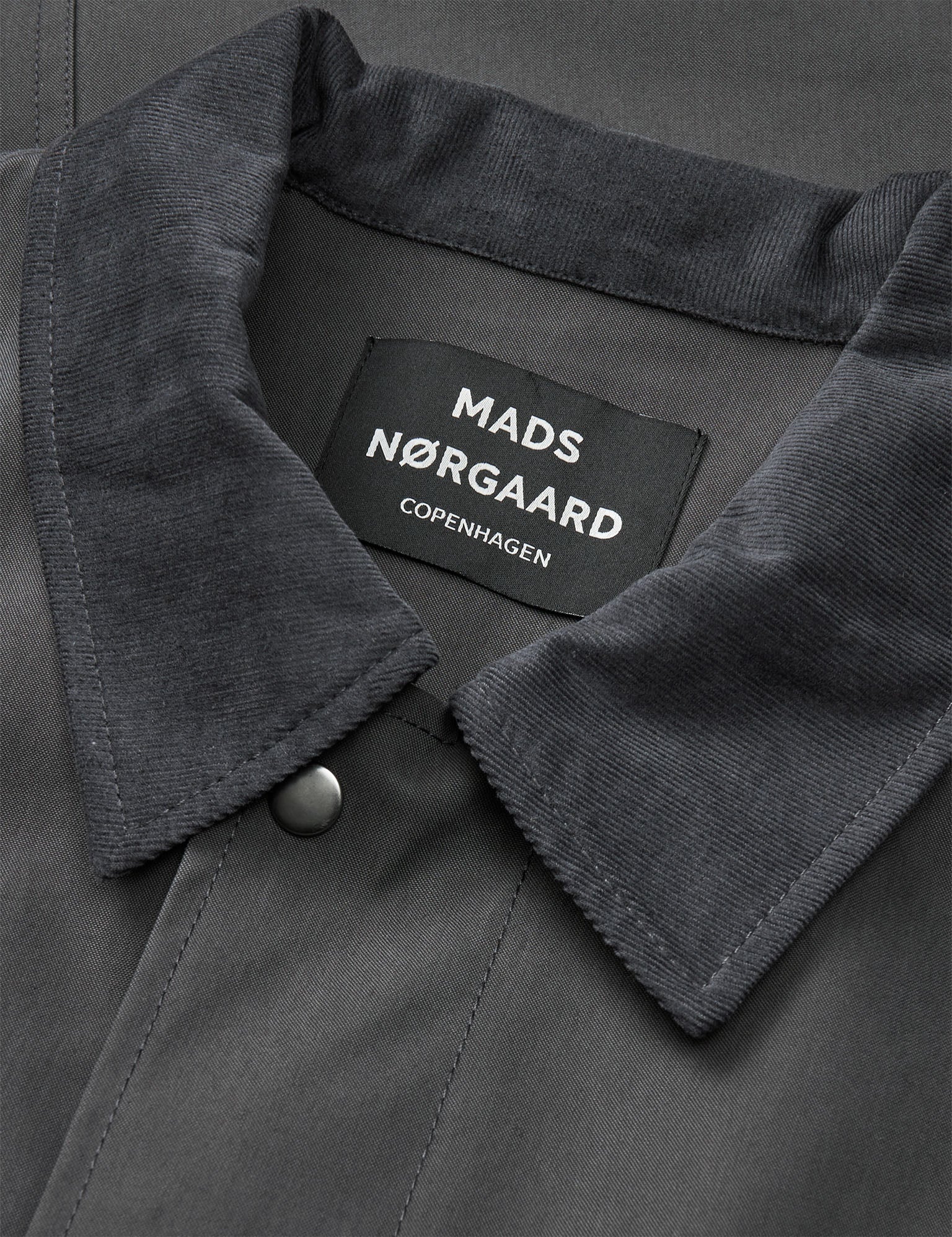 Repellent Weave Wilson Zip Jacket, Asphalt - Image 3