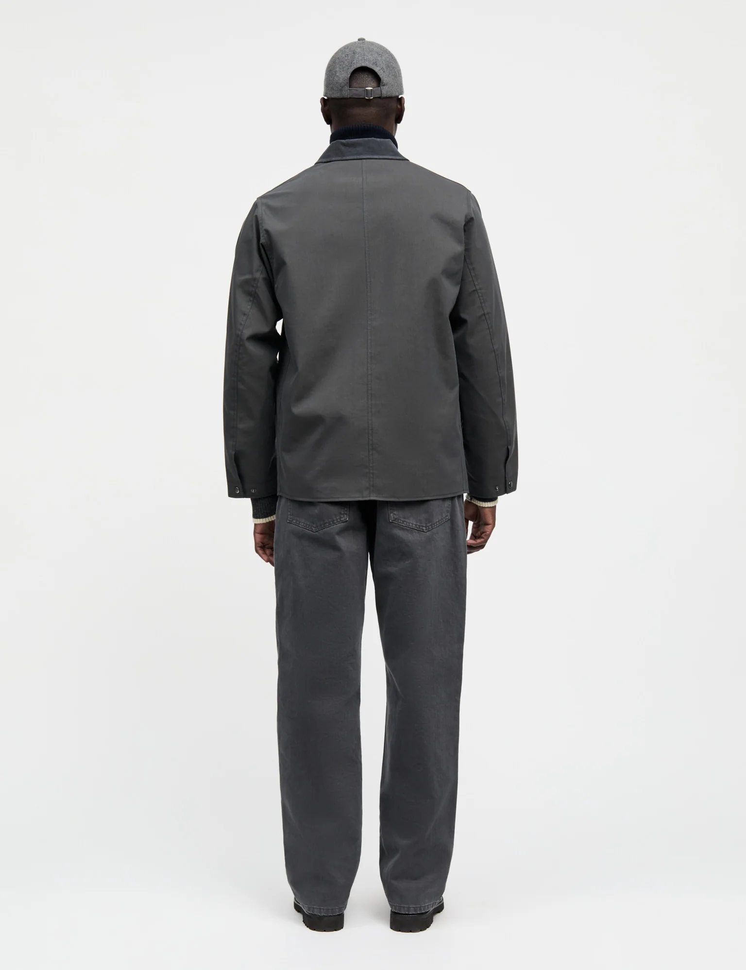 Repellent Weave Wilson Zip Jacket, Asphalt - Image 4