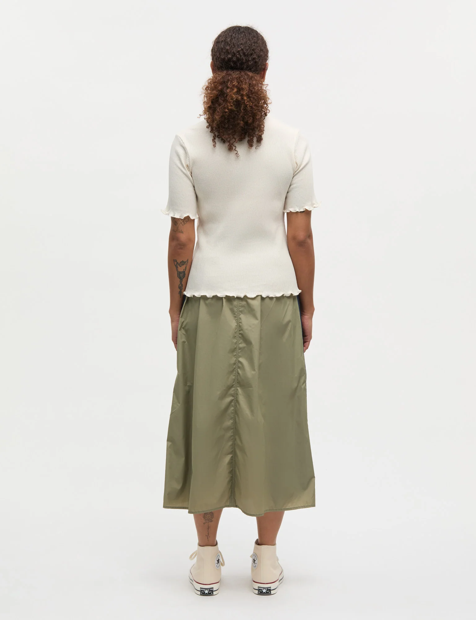 Ripstop Nylon Caro Skirt, Overland Trek/Sky Captain - Image 4